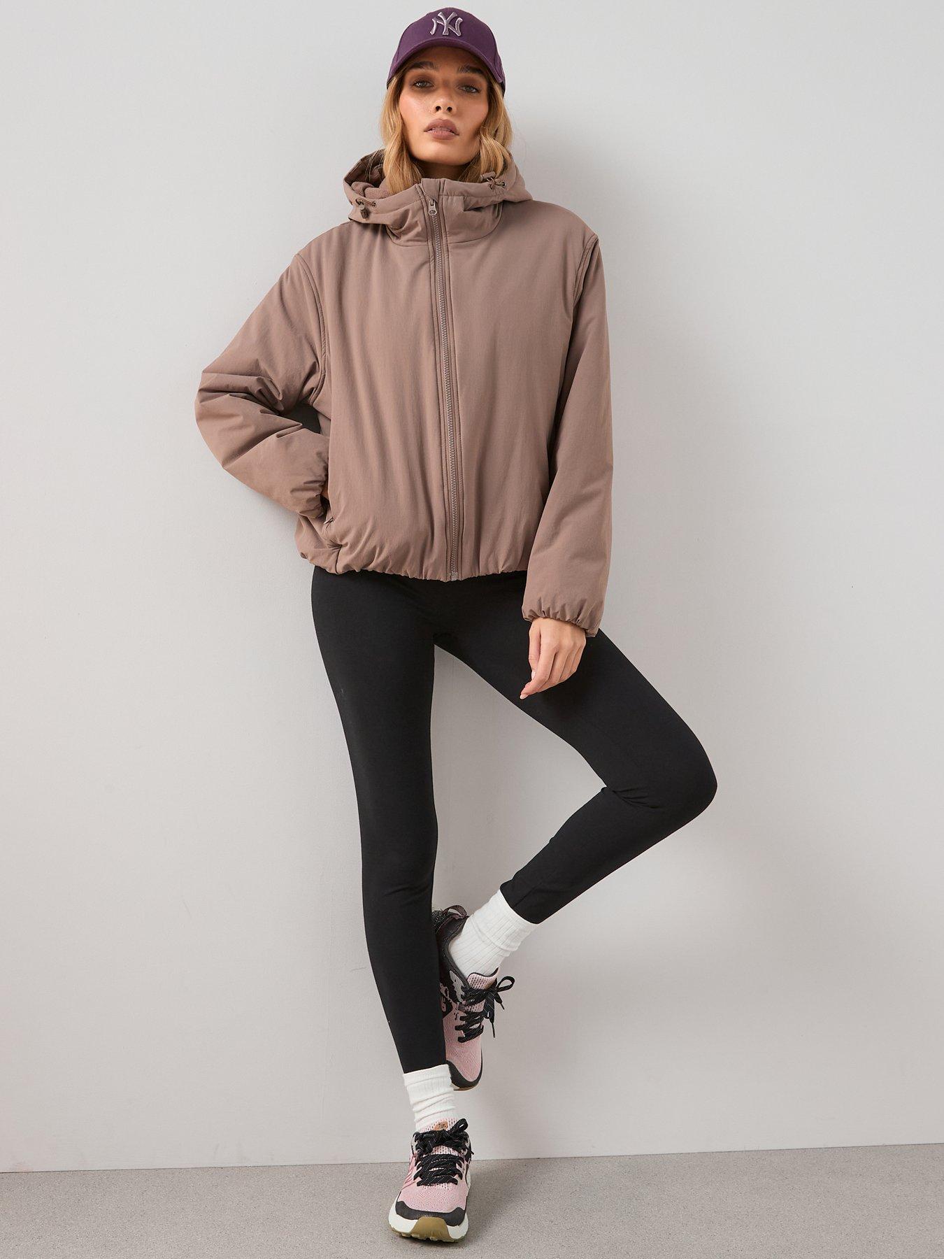 Image 5 of 6 of The Very Collection Fleece Lined Hooded Jacket