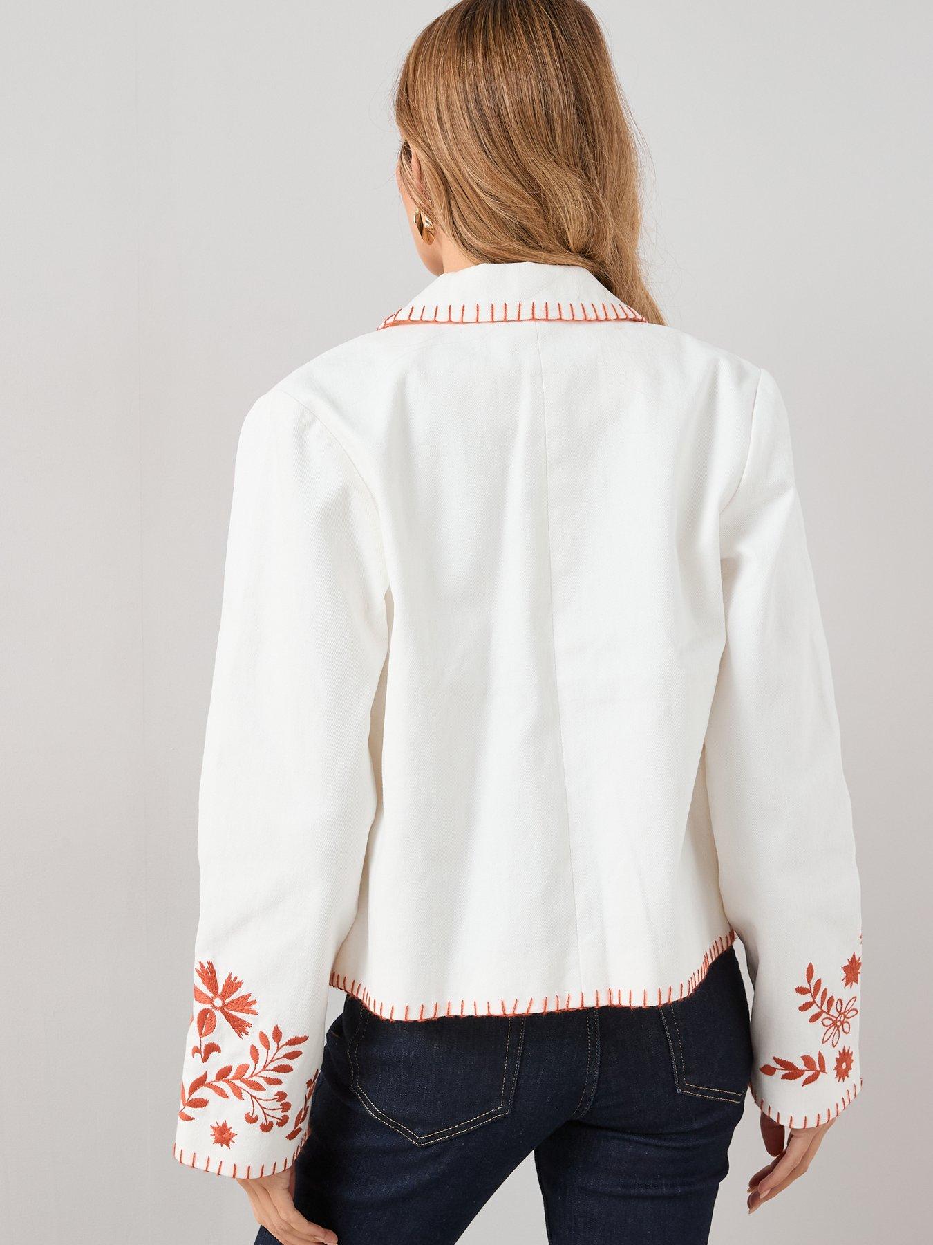 the-very-collection-contrast-embroidery-jacket-creamstillFront