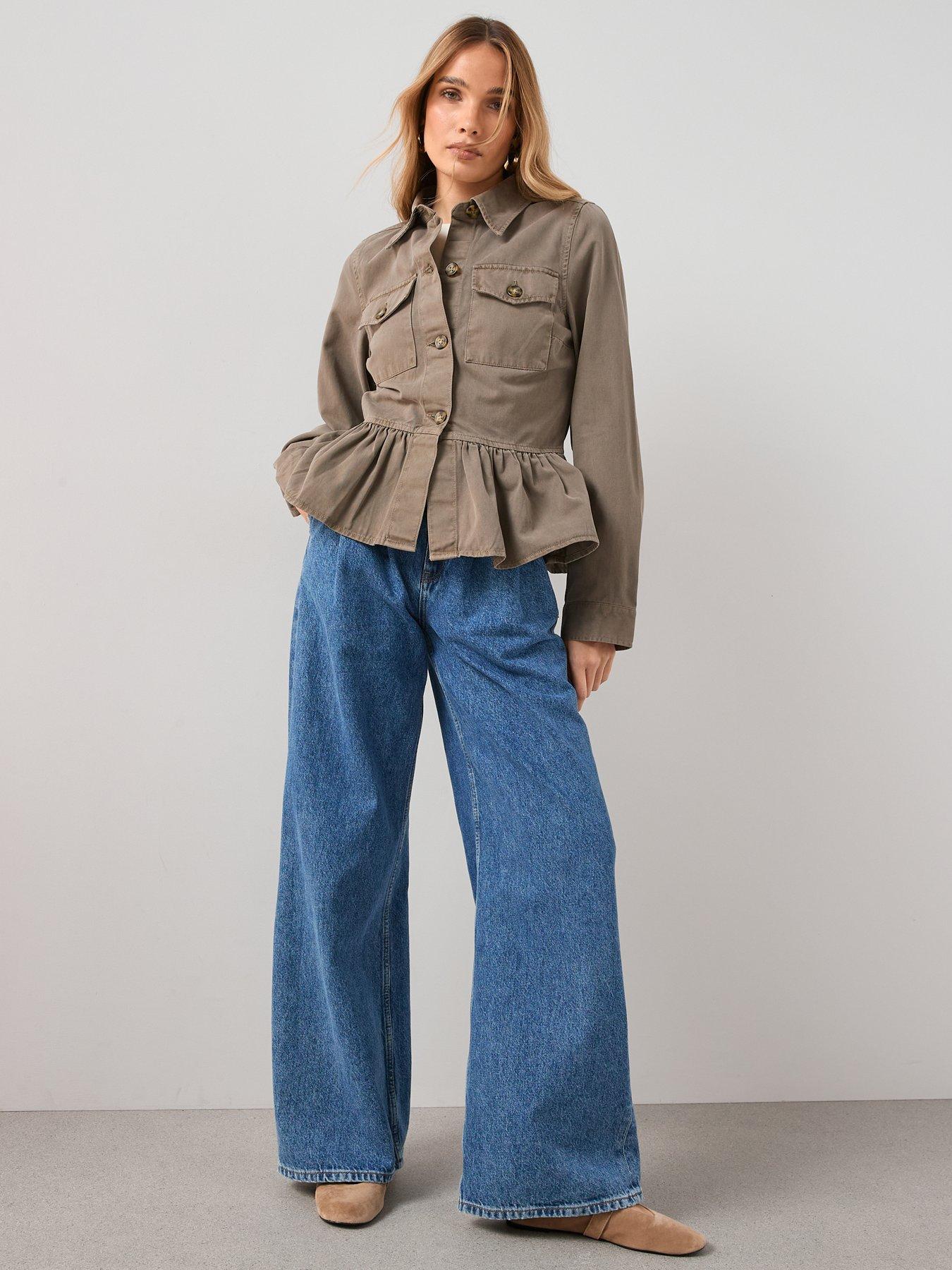 the-very-collection-peplum-utility-jacket-khakiback