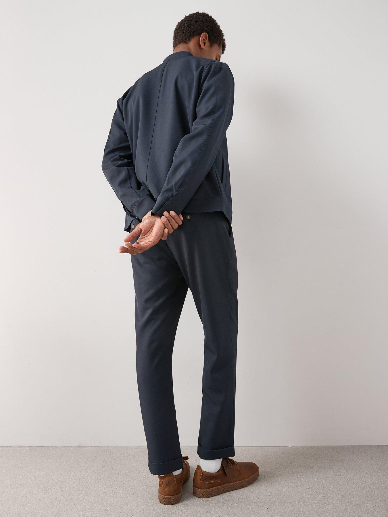 the-very-collection-formal-pleated-trousers-navydetail