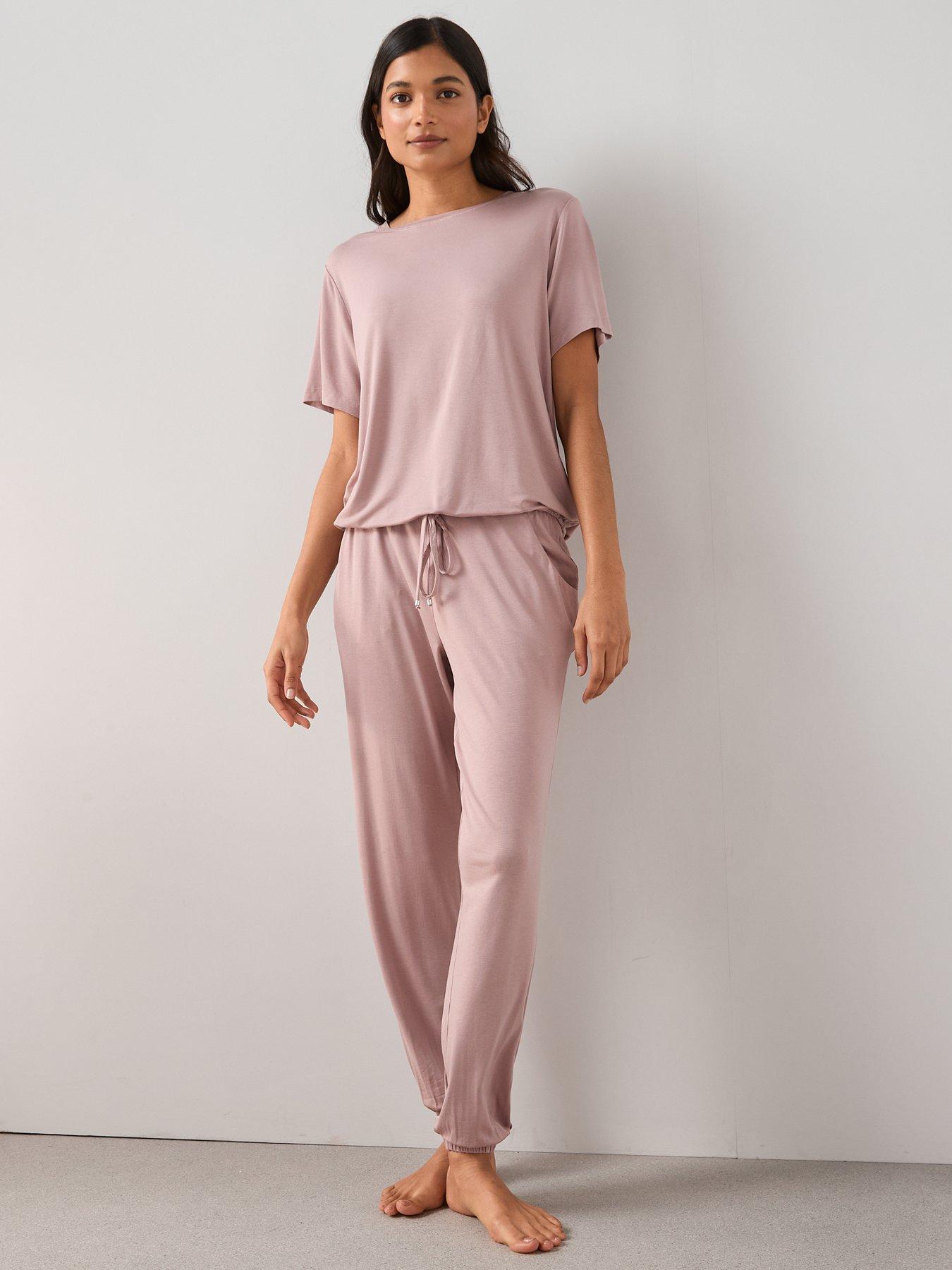 the-very-collection-slouchy-tie-front-short-sleeve-and-jogger-pj-set-purpledetail