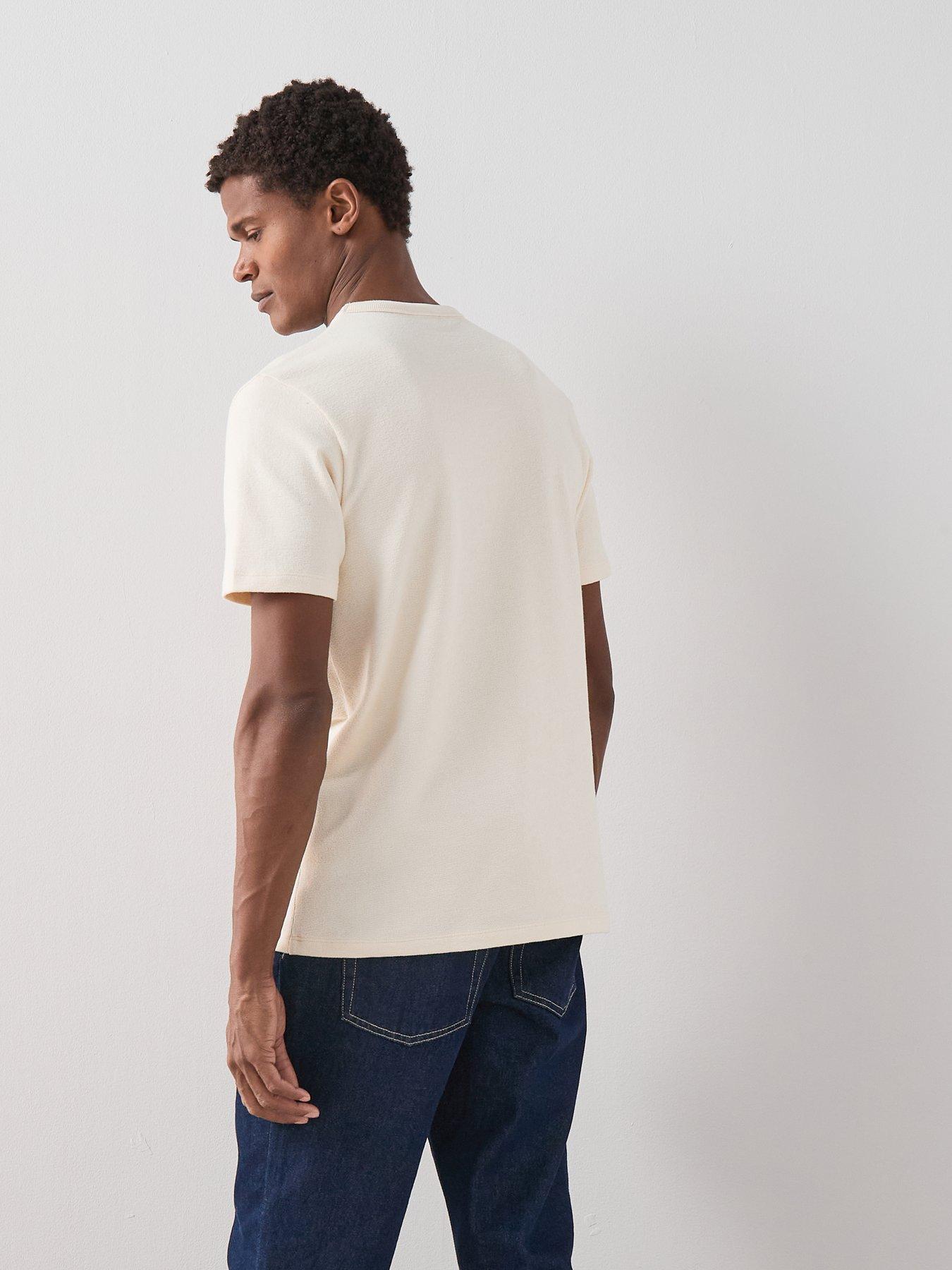 the-very-collection-cotton-rich-textured-crew-neck-t-shirt-creamstillFront