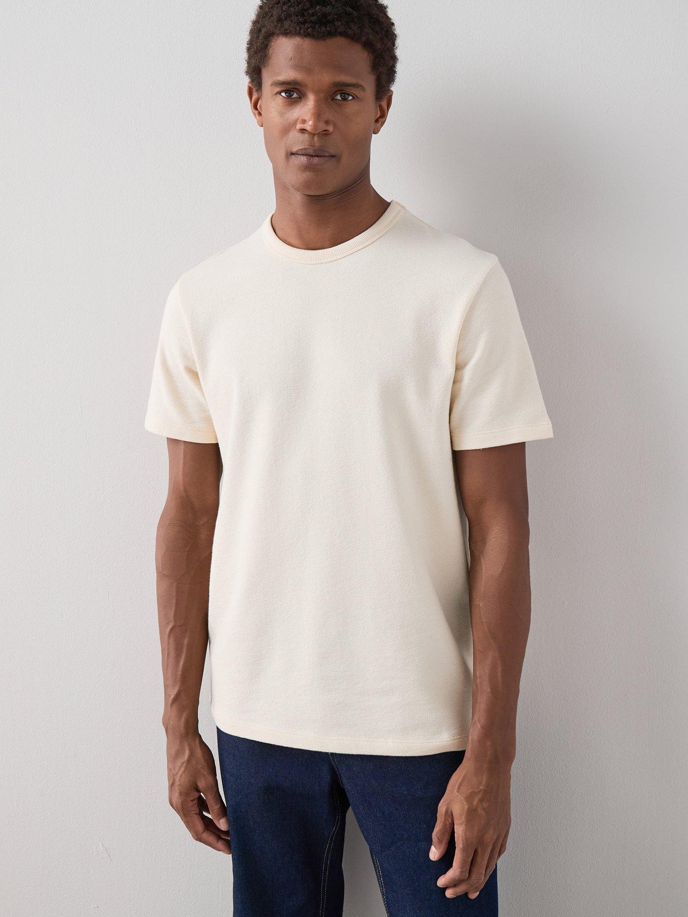 the-very-collection-cotton-rich-textured-crew-neck-t-shirt-creamback