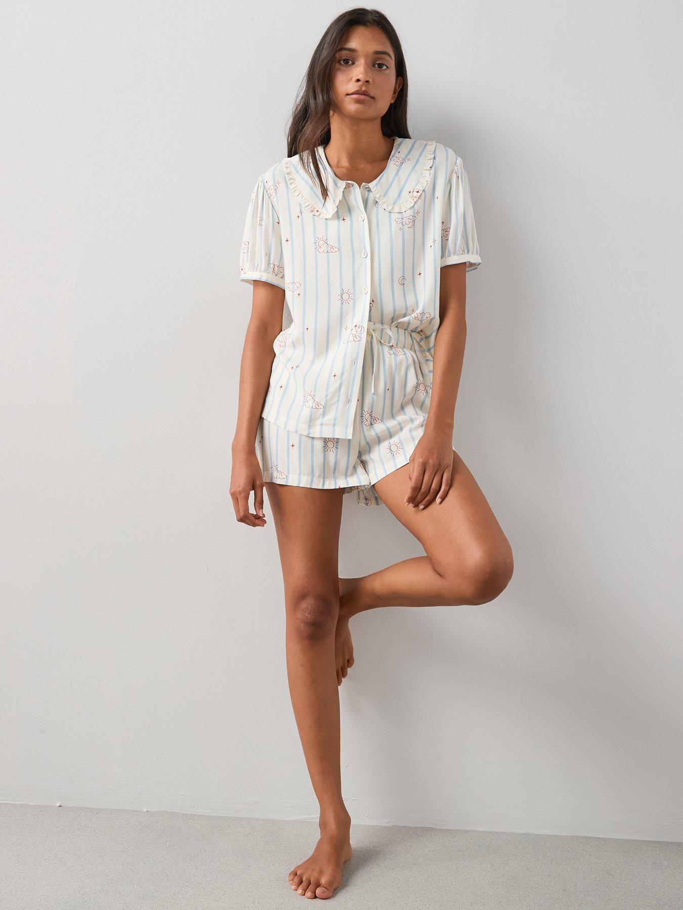 the-very-collection-frill-collar-printed-woven-pyjama-set-whiteback