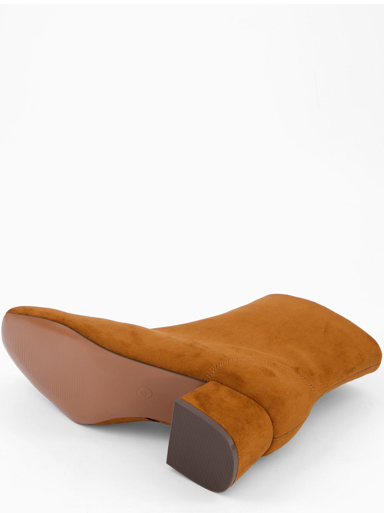 the-very-collection-wide-fit-square-toe-heeled-ankle-boot-browndetail