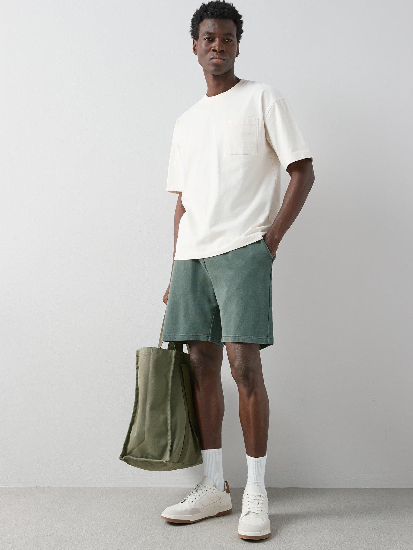 the-very-collection-pure-cotton-washed-jogger-short-khakifront