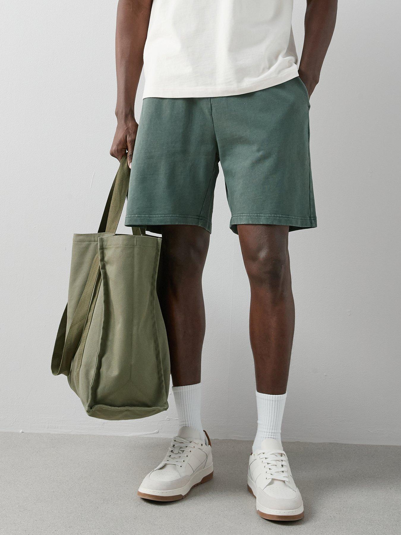 the-very-collection-pure-cotton-washed-jogger-short-khakioutfit