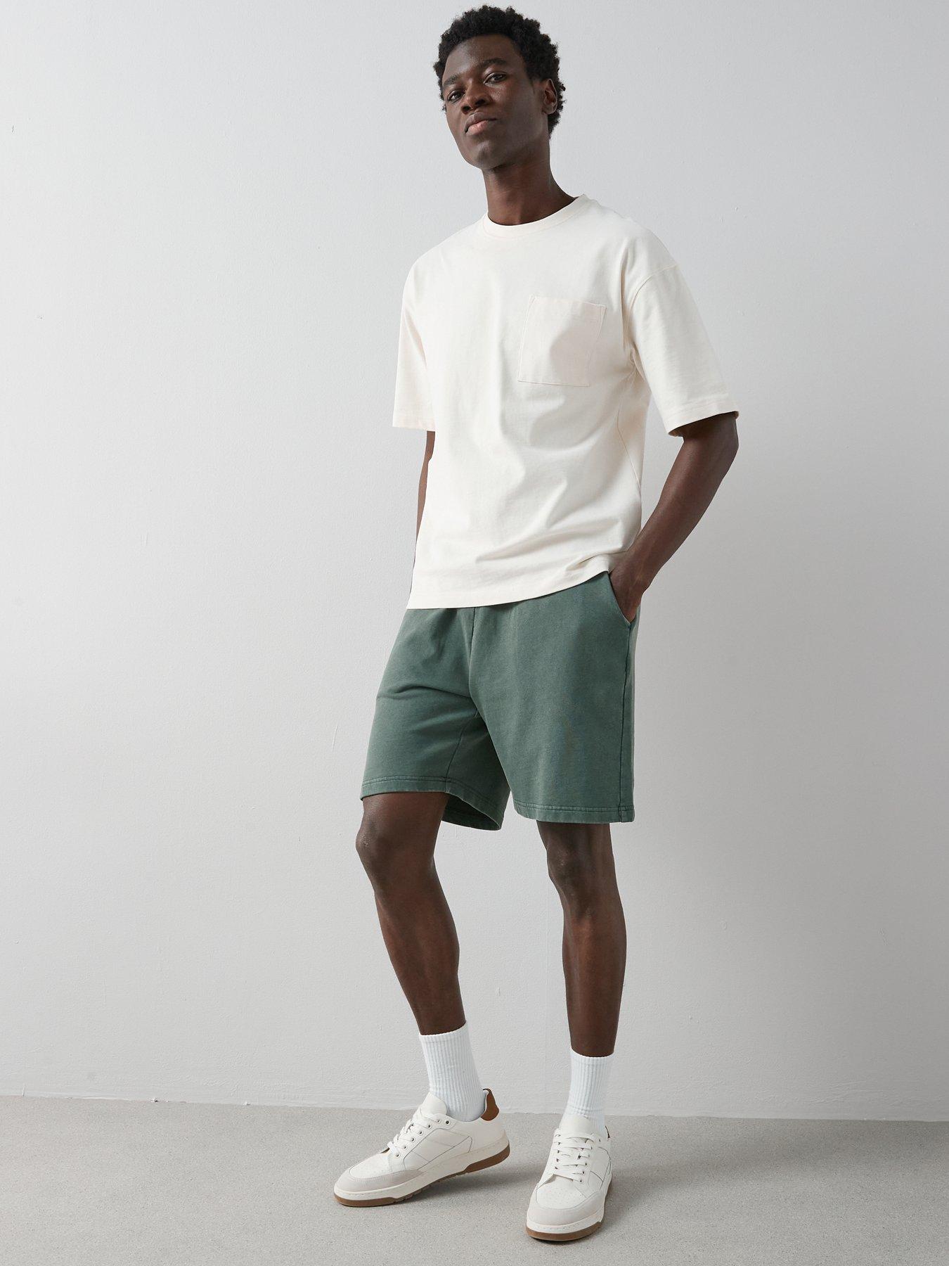the-very-collection-pure-cotton-washed-jogger-short-khakidetail
