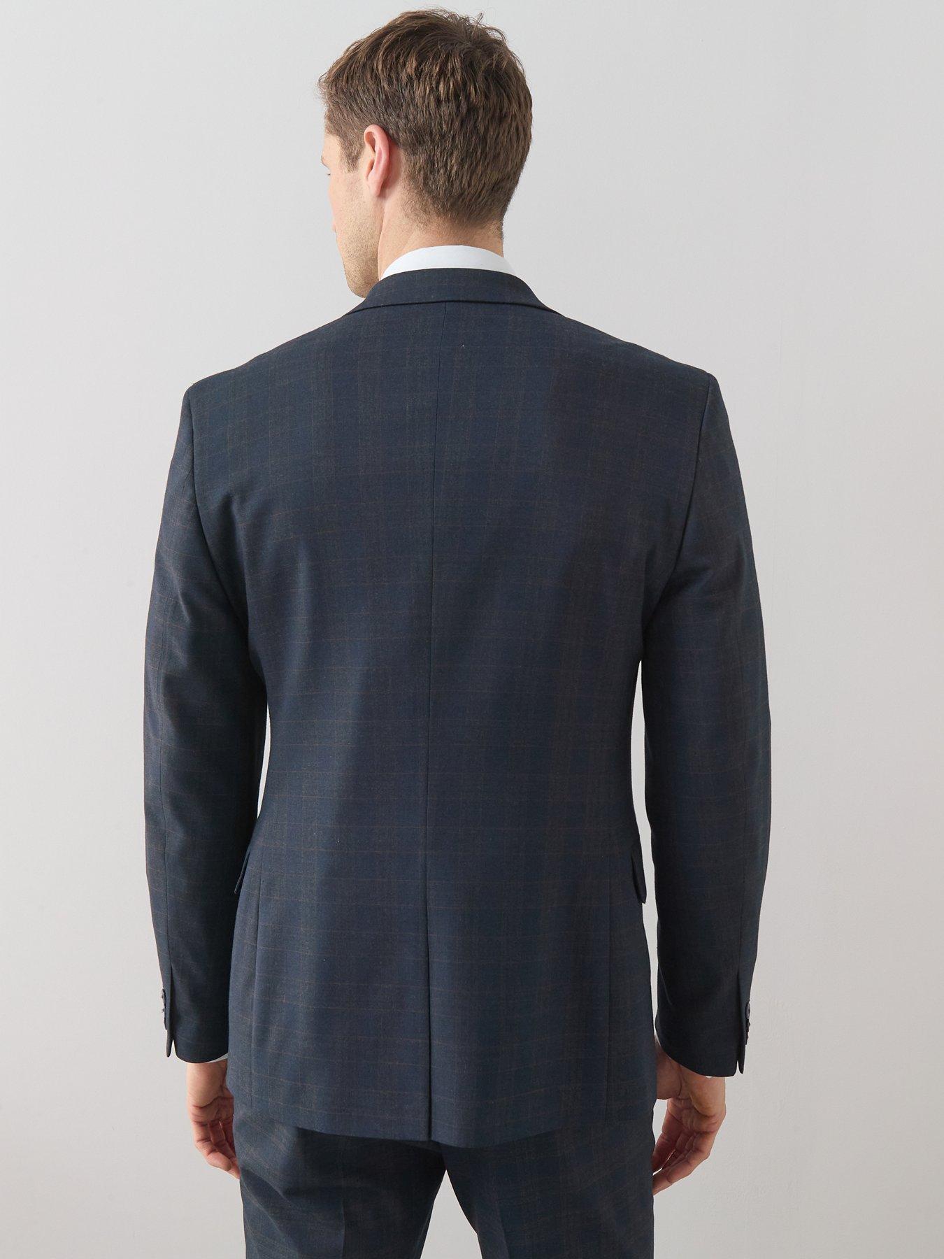 the-very-collection-slim-fit-single-breasted-checked-suit-jacket-navystillFront