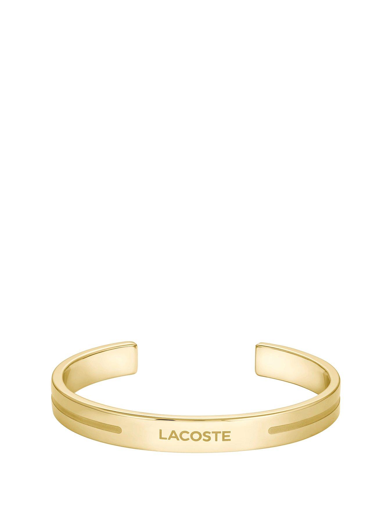 Lacoste Lacoste Mens Adventurer IP Bangle Bracelet - Gold