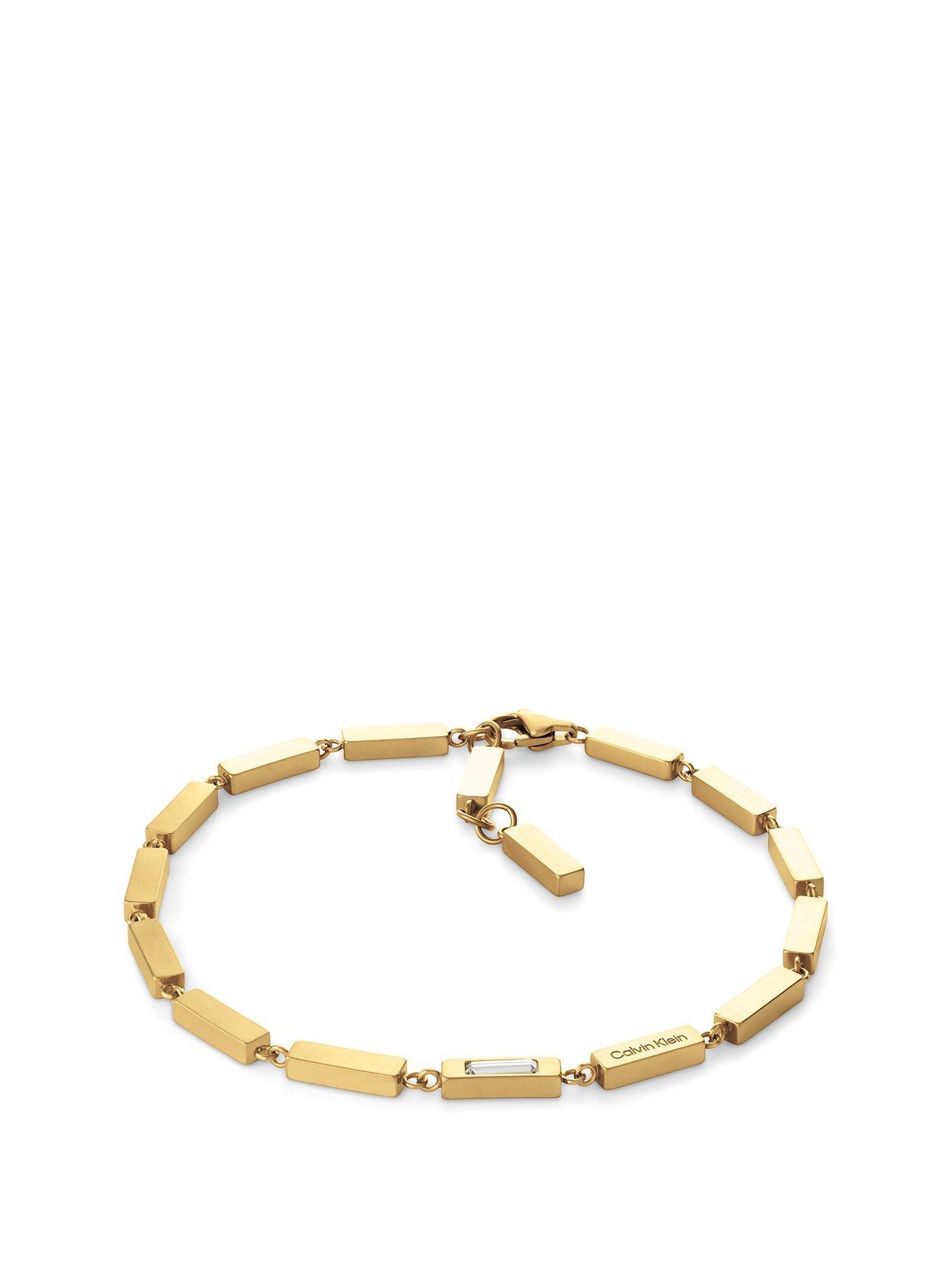 calvin-klein-calvin-kleins-mens-ck-essential-links-gold-plated-bracelet