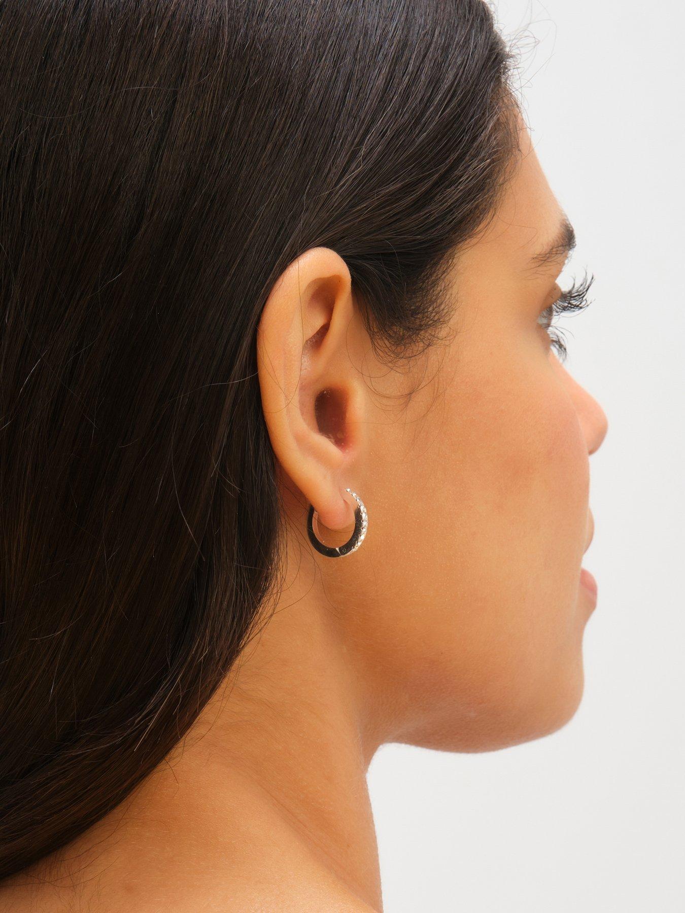 jon-richard-waterproof-sterling-silver-plated-crystal-and-polished-huggie-hoop-earringsoutfit