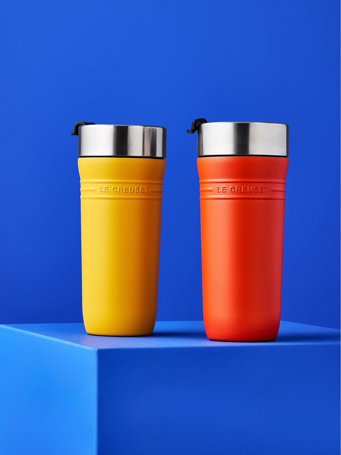 Image 1 of 7 of Le Creuset Le Creuset On The Go Travel Mug 350ml Volcanic