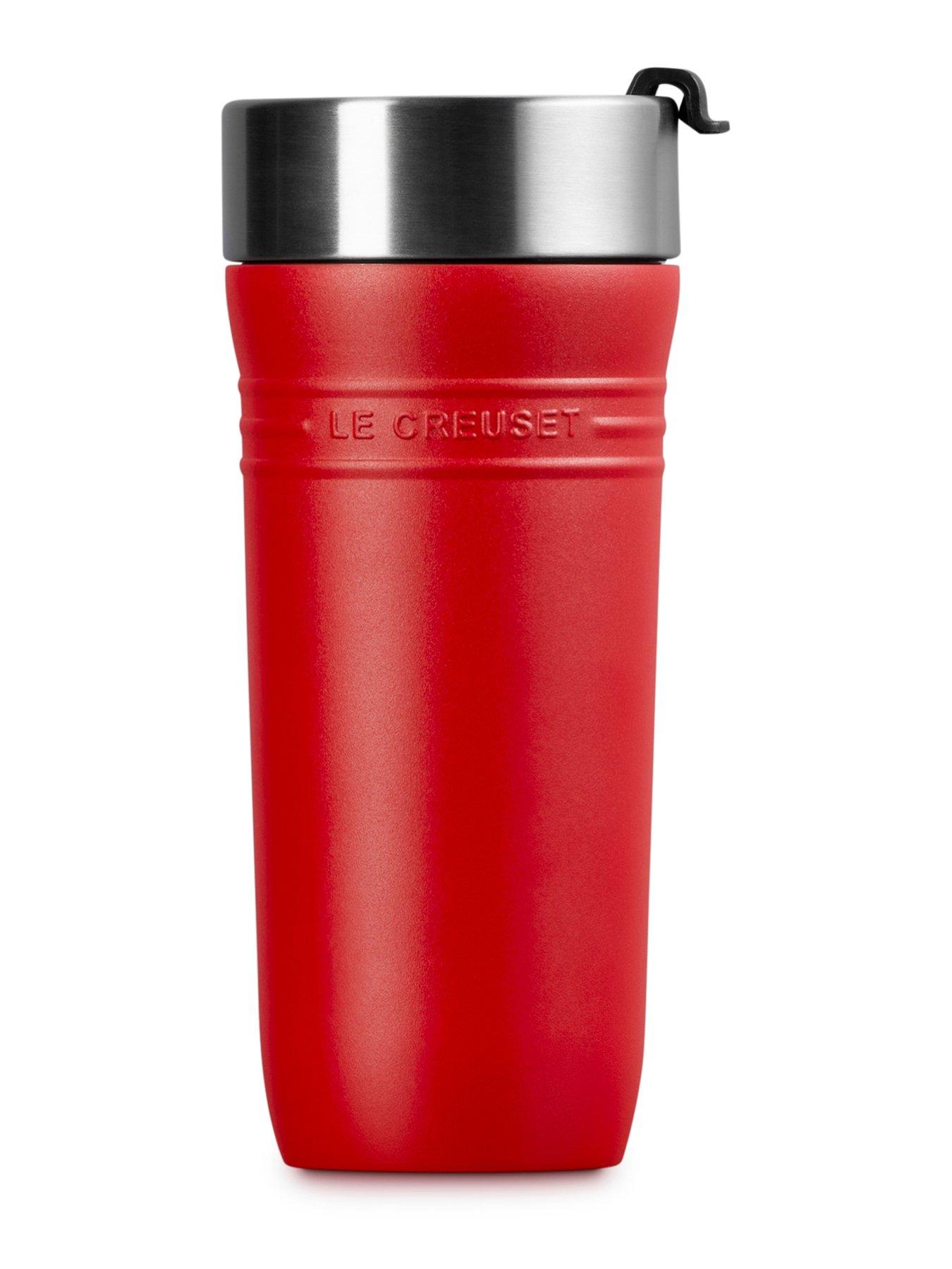Image 4 of 7 of Le Creuset Le Creuset On The Go Travel Mug 350ml Cerise