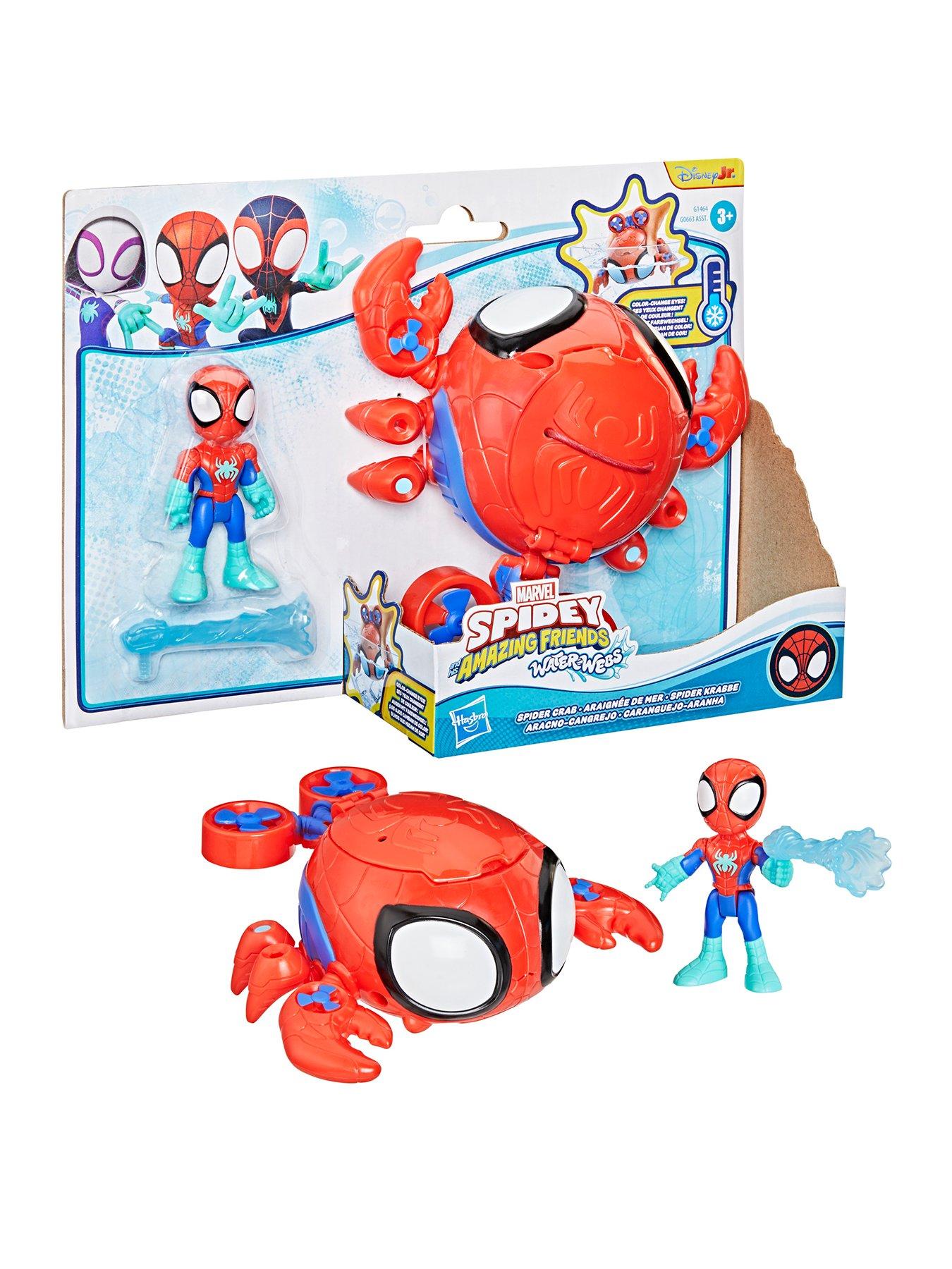 Image 1 of 5 of Spidey and His Amazing Friends Water-Webs Spider Crab Vehicle &amp; Figure