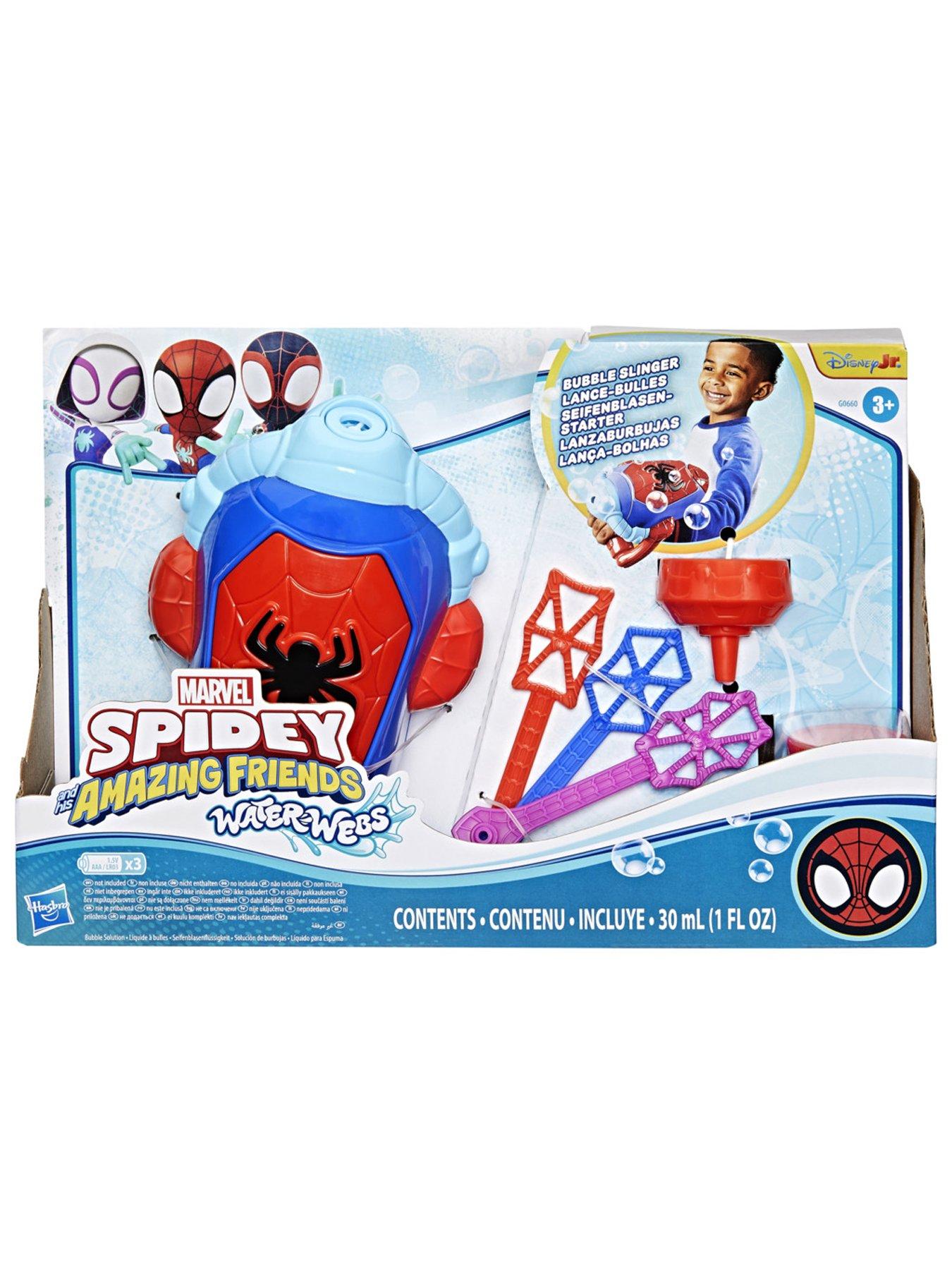 Image 3 of 5 of Spidey and His Amazing Friends Spidey and His Amazing Friends Water-Webs Spidey Bubble Slinger