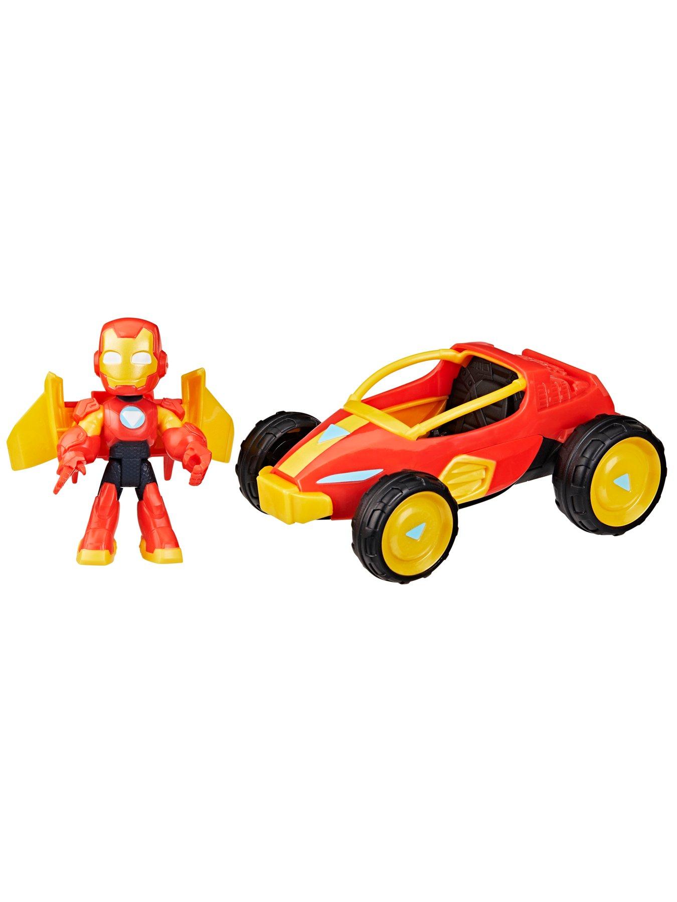 Image 2 of 5 of Iron Man and His Awesome Friends Iron Man Iron Racer Vehicle