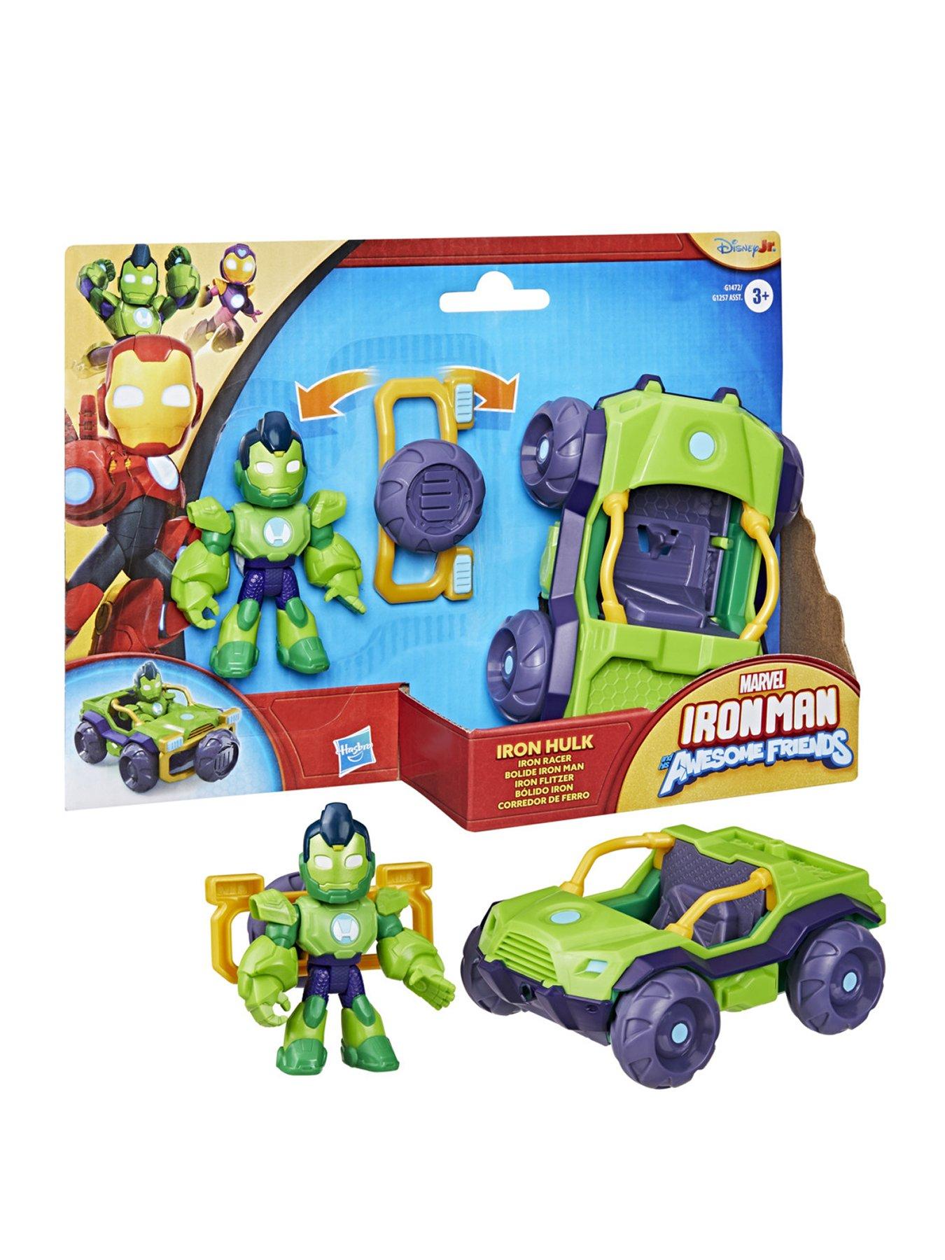 Iron Man Iron Man and His Awesome Friends Iron Hulk Iron Racer Vehicle