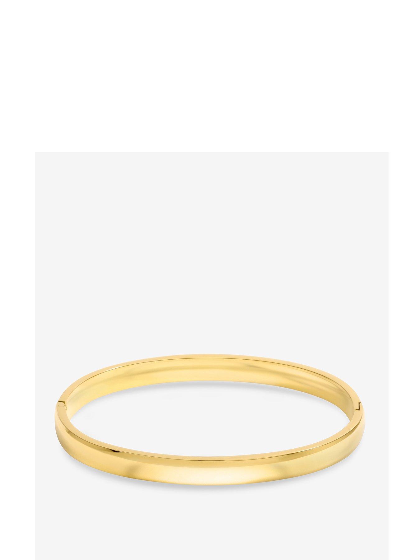 jon-richard-waterproof-gold-plated-polished-bangle