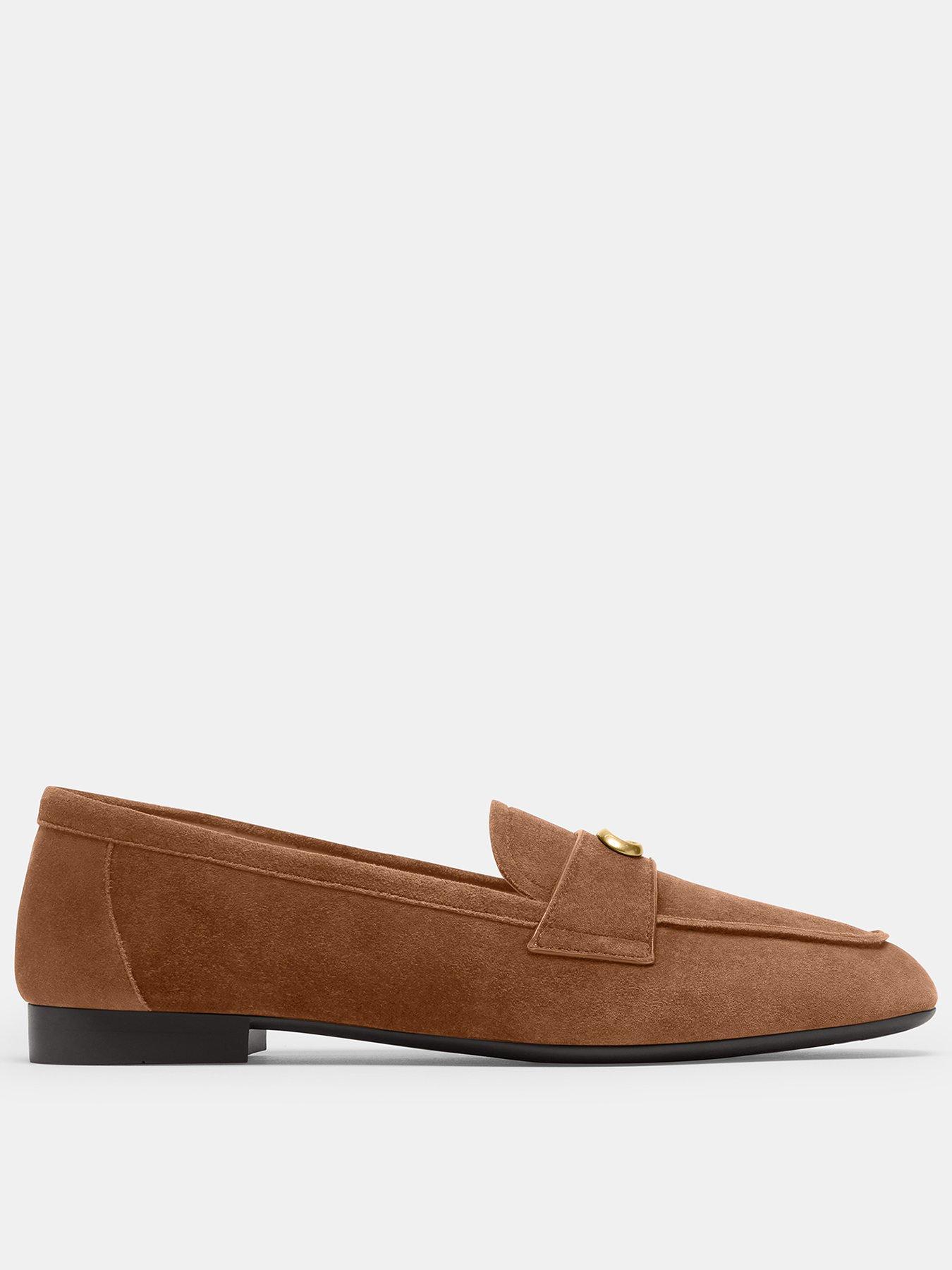 coach-sculpted-c-suede-loafer-brown
