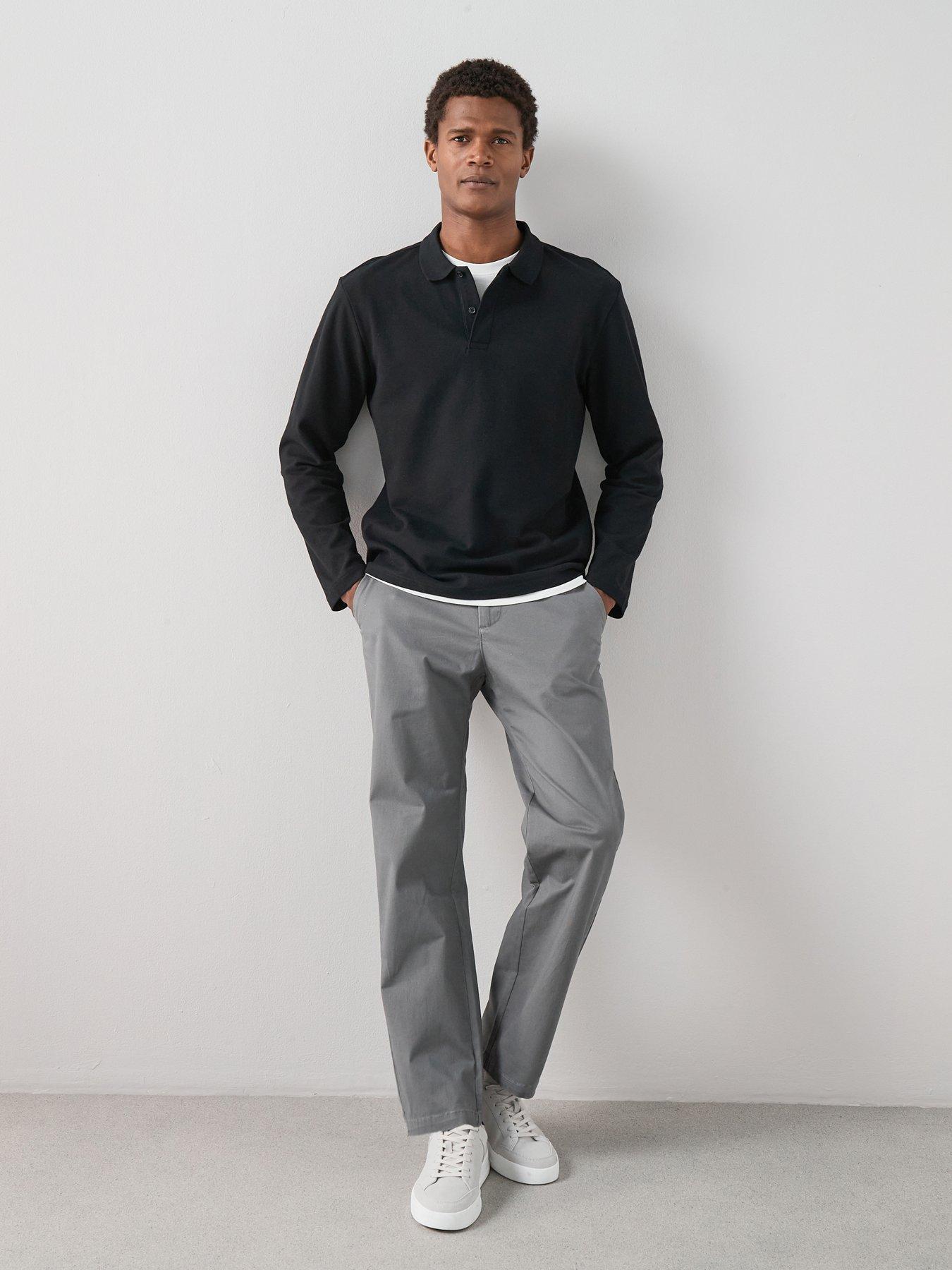 the-very-collection-pure-cotton-long-sleeve-superfine-pique-polo-topnbsp--black
