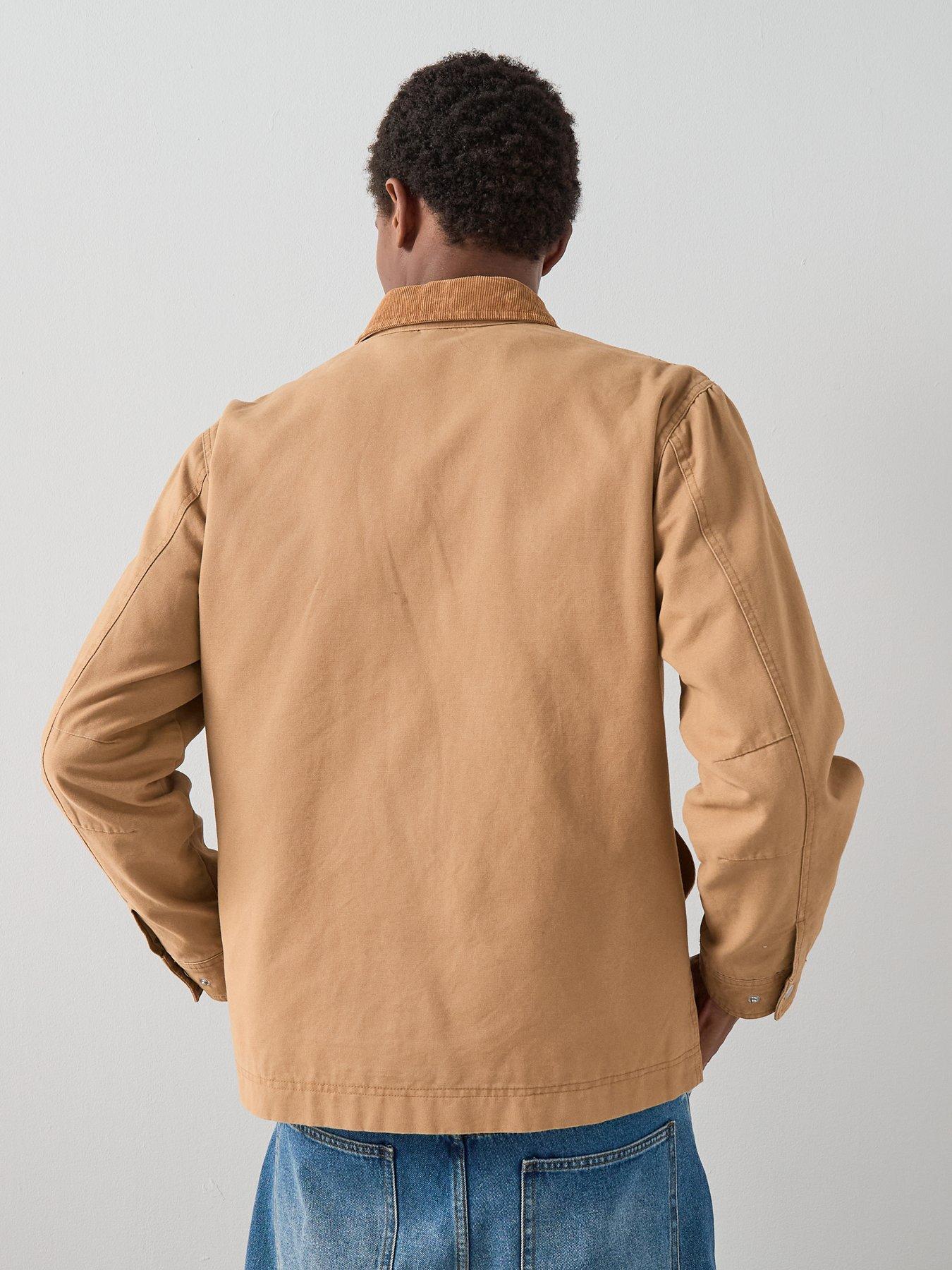 the-very-collection-corduroy-collared-jacket-brownstillFront