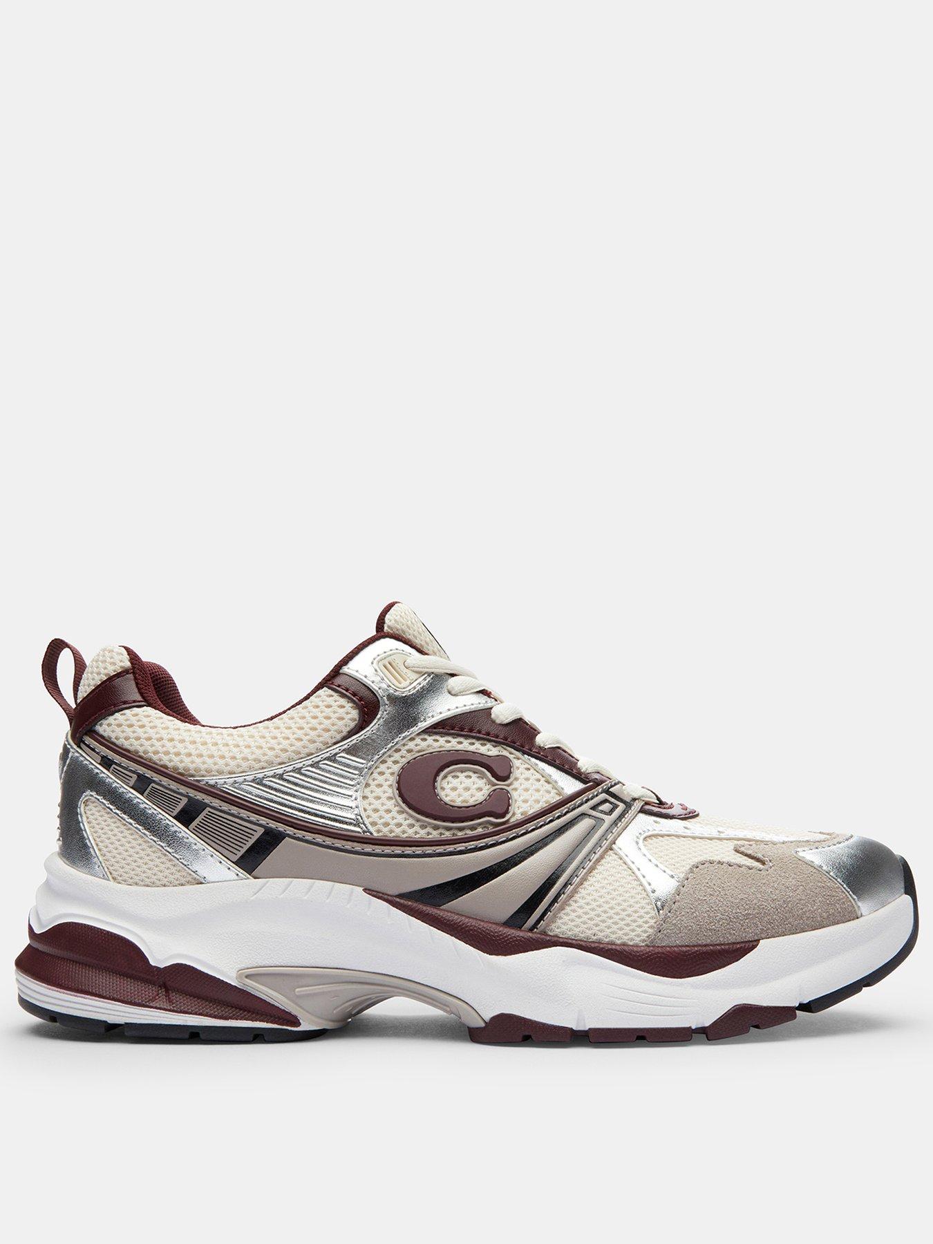 Image 1 of 6 of COACH Mesh Sneaker - Red