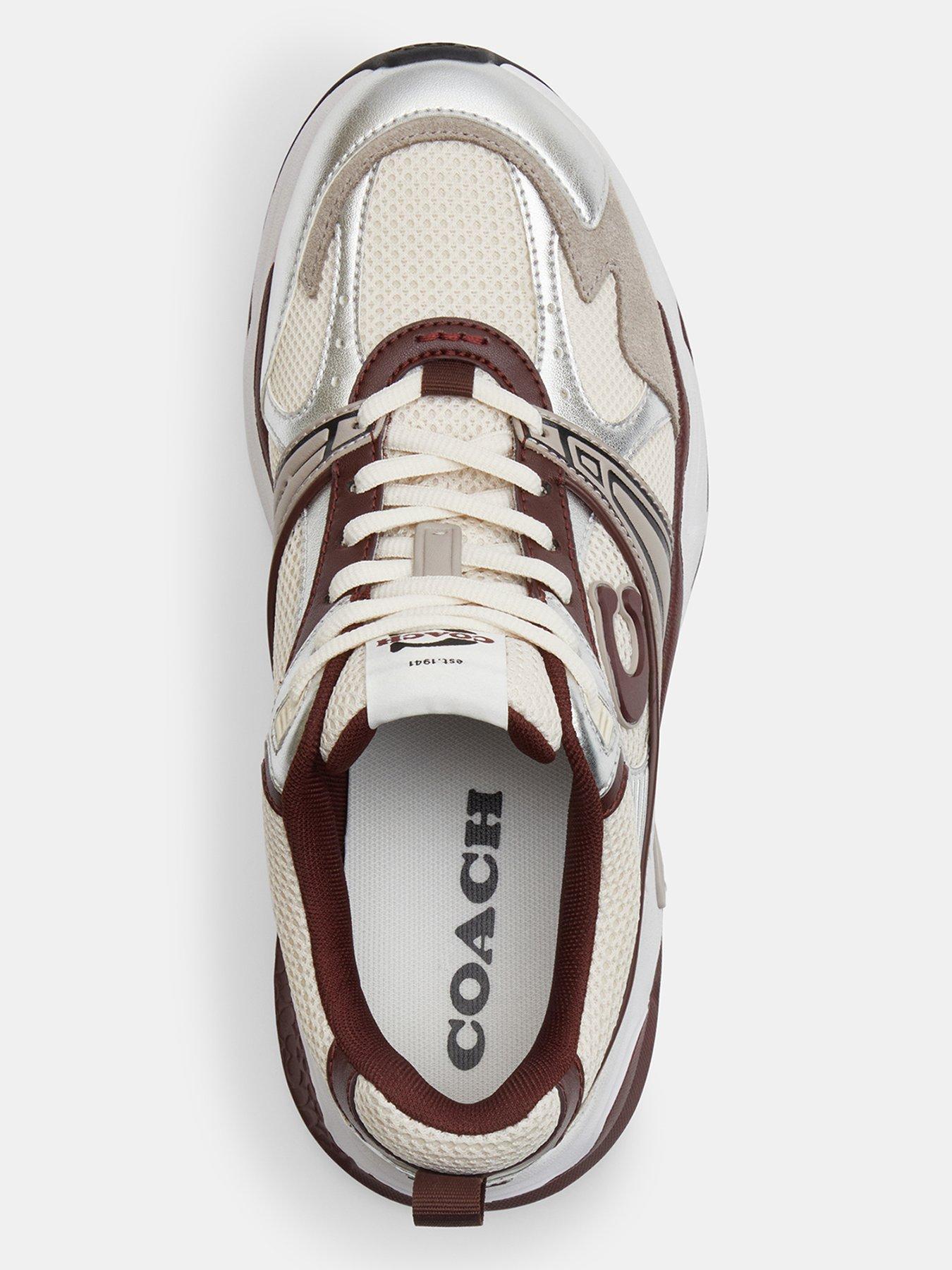 Image 4 of 6 of COACH Mesh Sneaker - Red