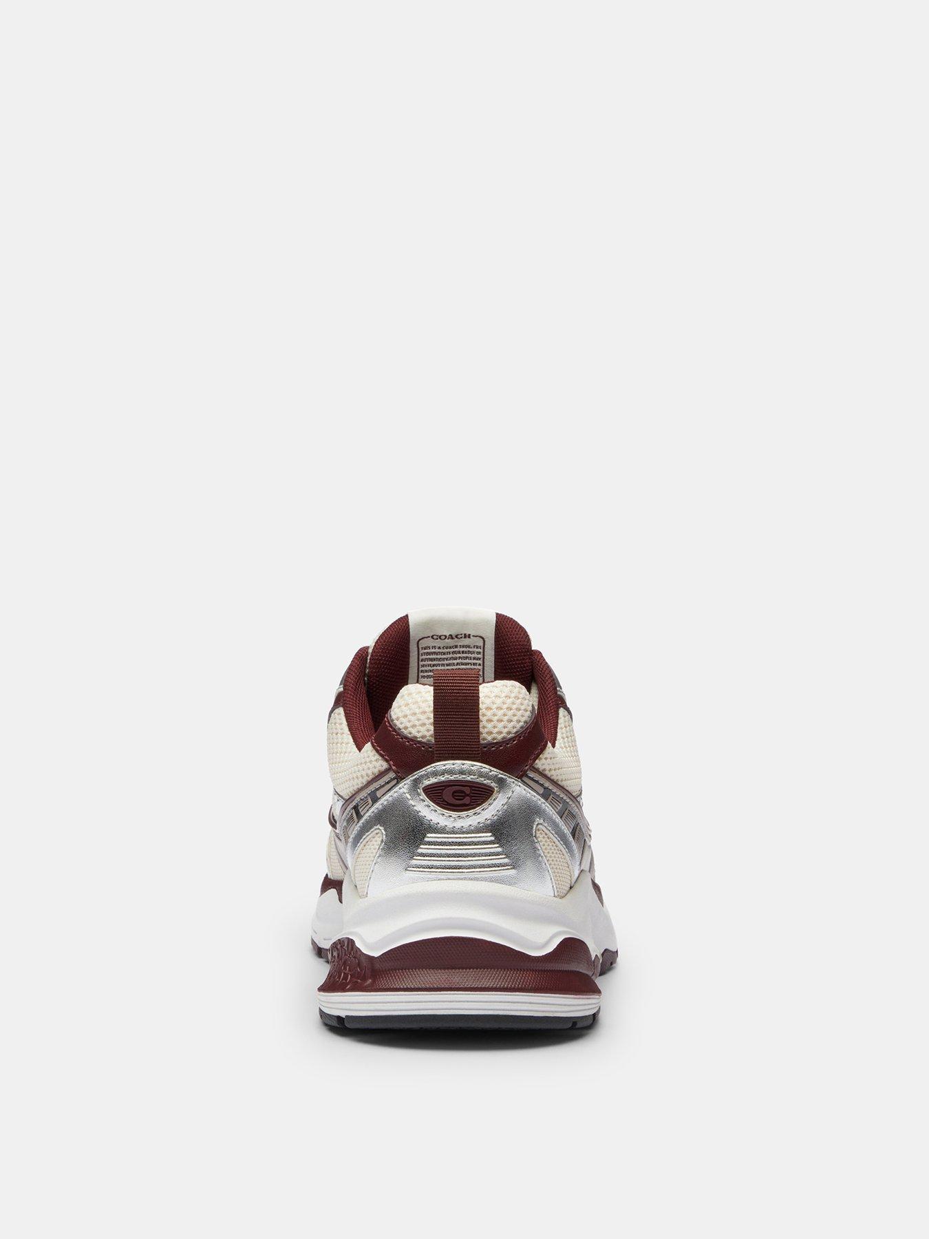Image 6 of 6 of COACH Mesh Sneaker - Red