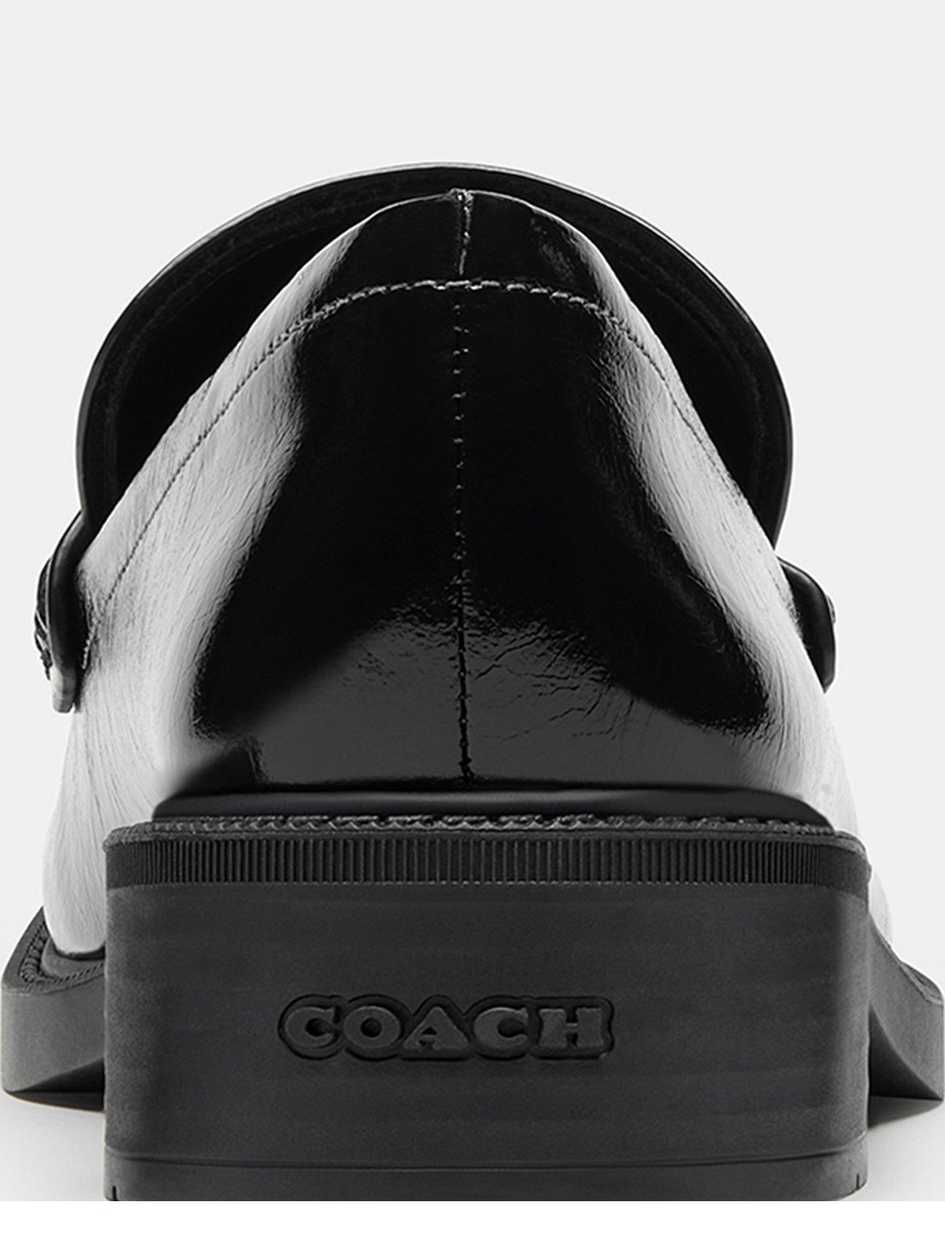 coach-glazed-leather-penny-loafer-blackdetail