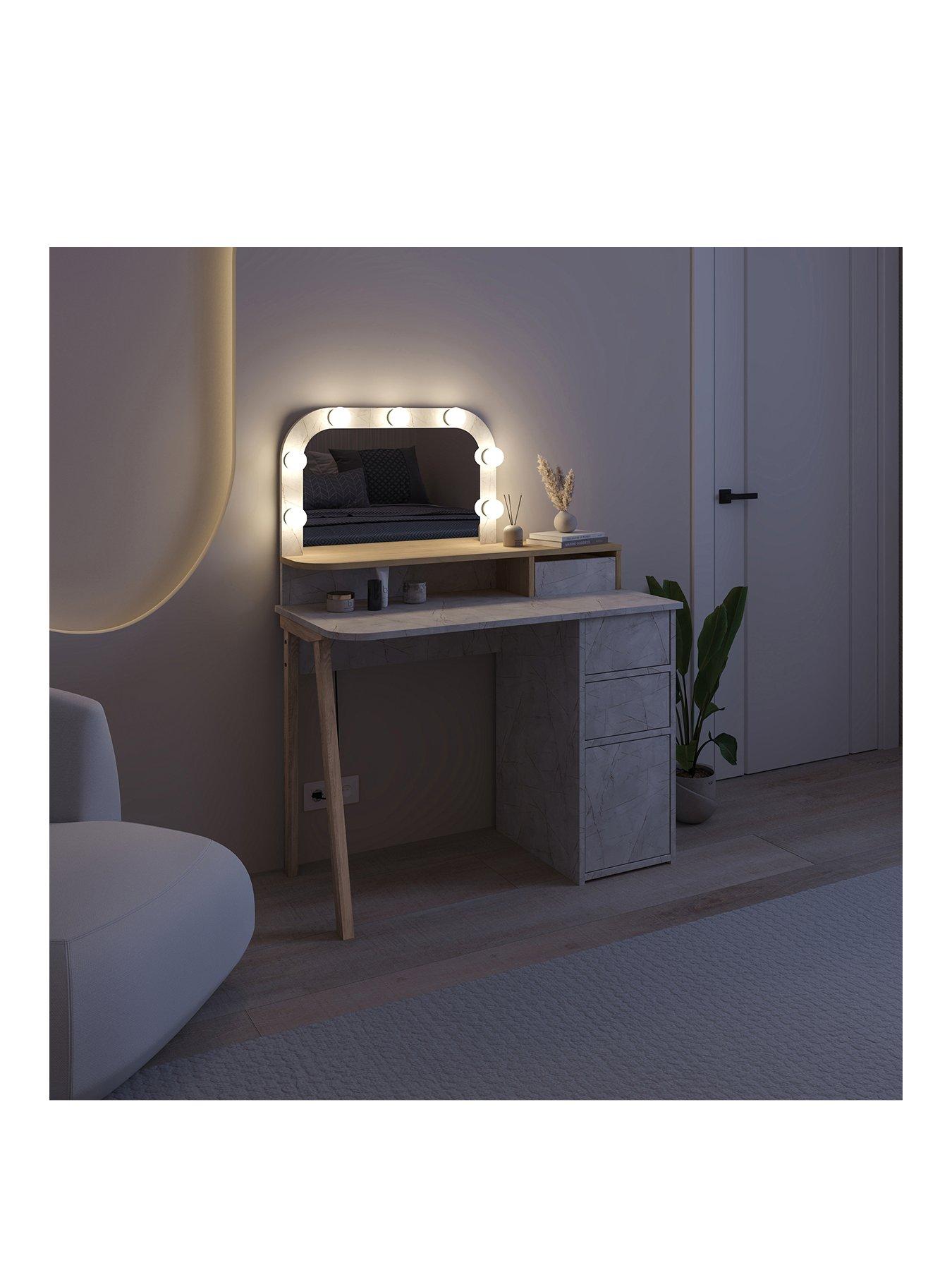 Image 3 of 7 of Decortie Avien Dressing Table - Lagina/oak