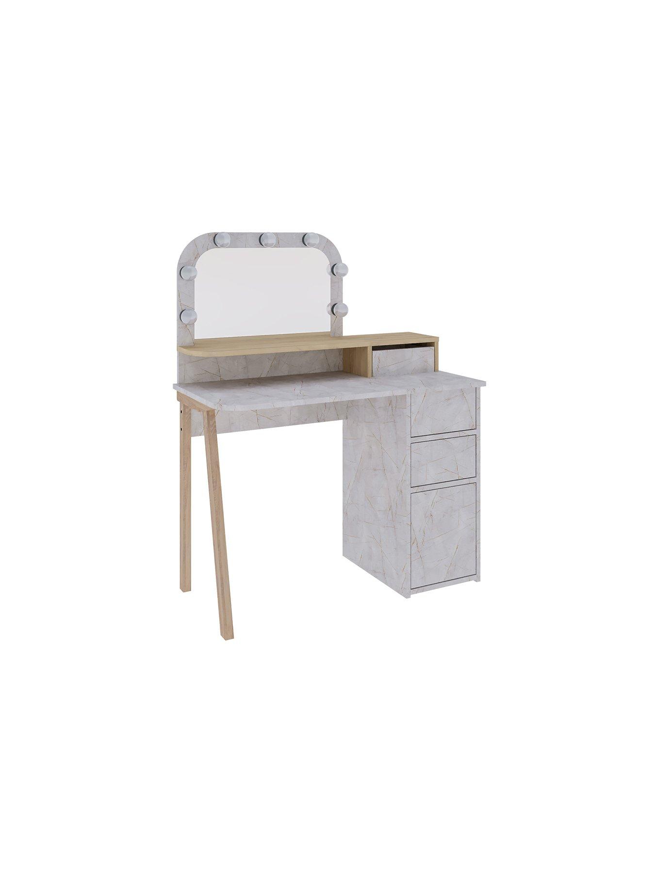 Image 5 of 7 of Decortie Avien Dressing Table - Lagina/oak