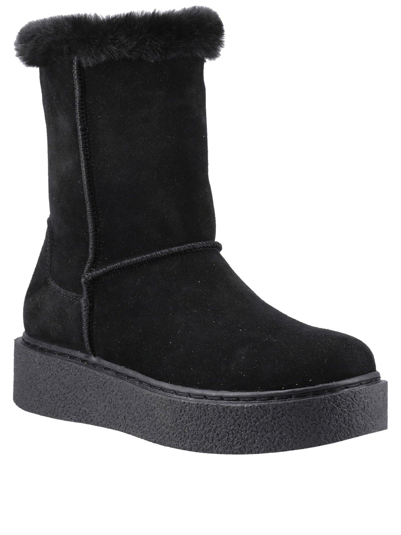 Image 2 of 5 of Hush Puppies Becca Mid Boot - Black