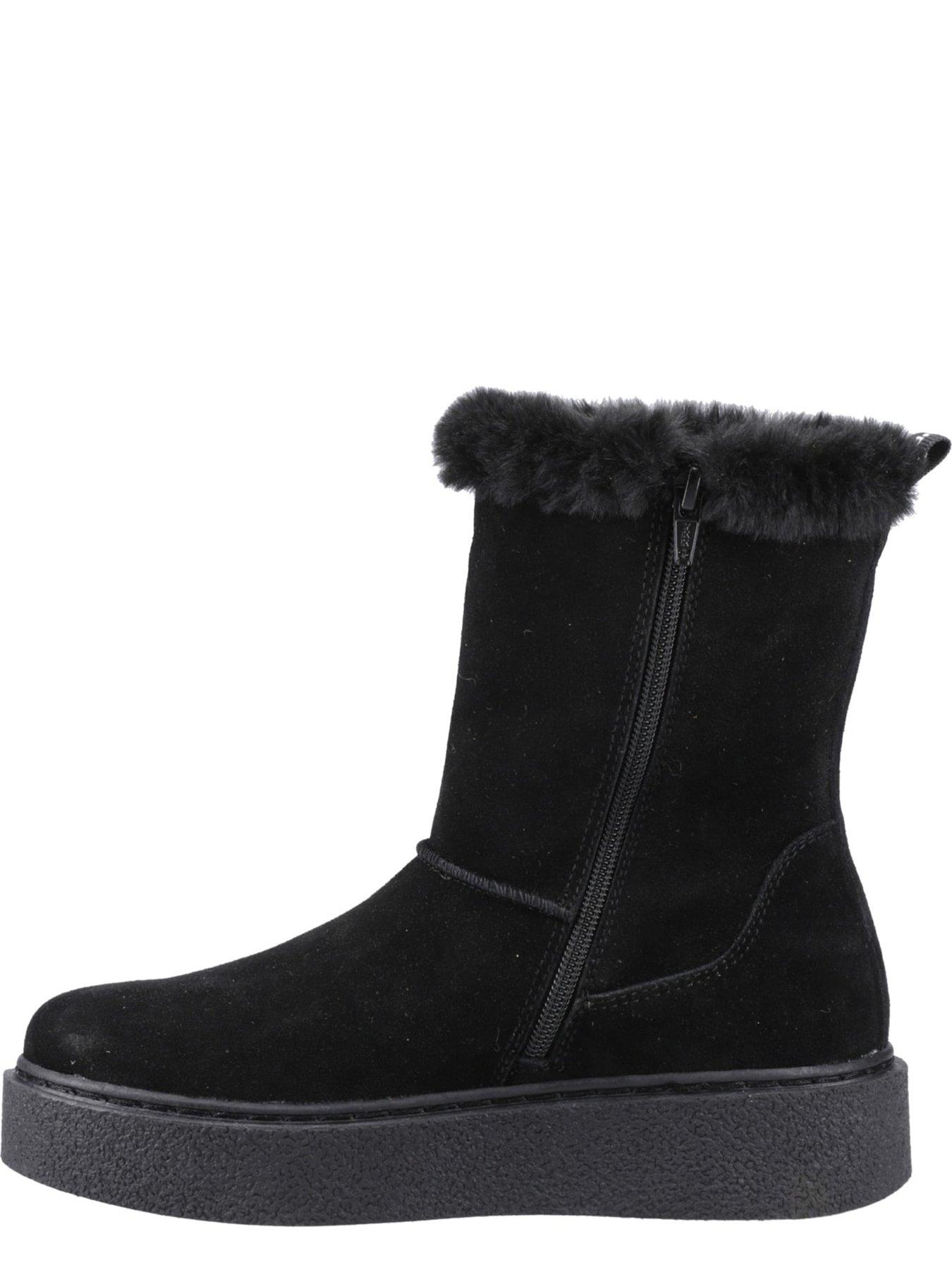 Image 4 of 5 of Hush Puppies Becca Mid Boot - Black