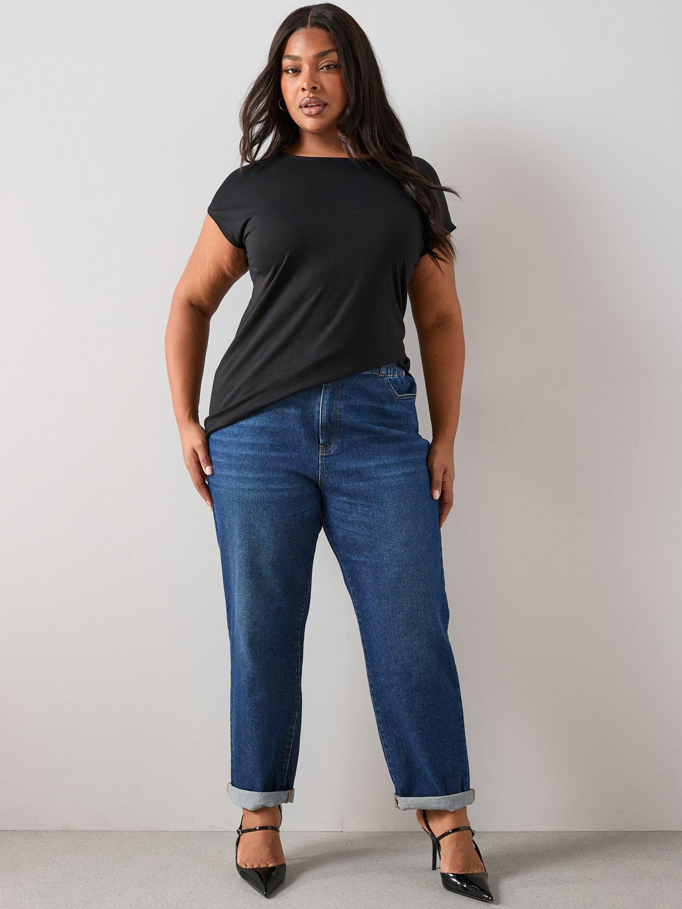 Image 5 of 7 of The Very Collection Curve 2 Pack Longline T-shirt