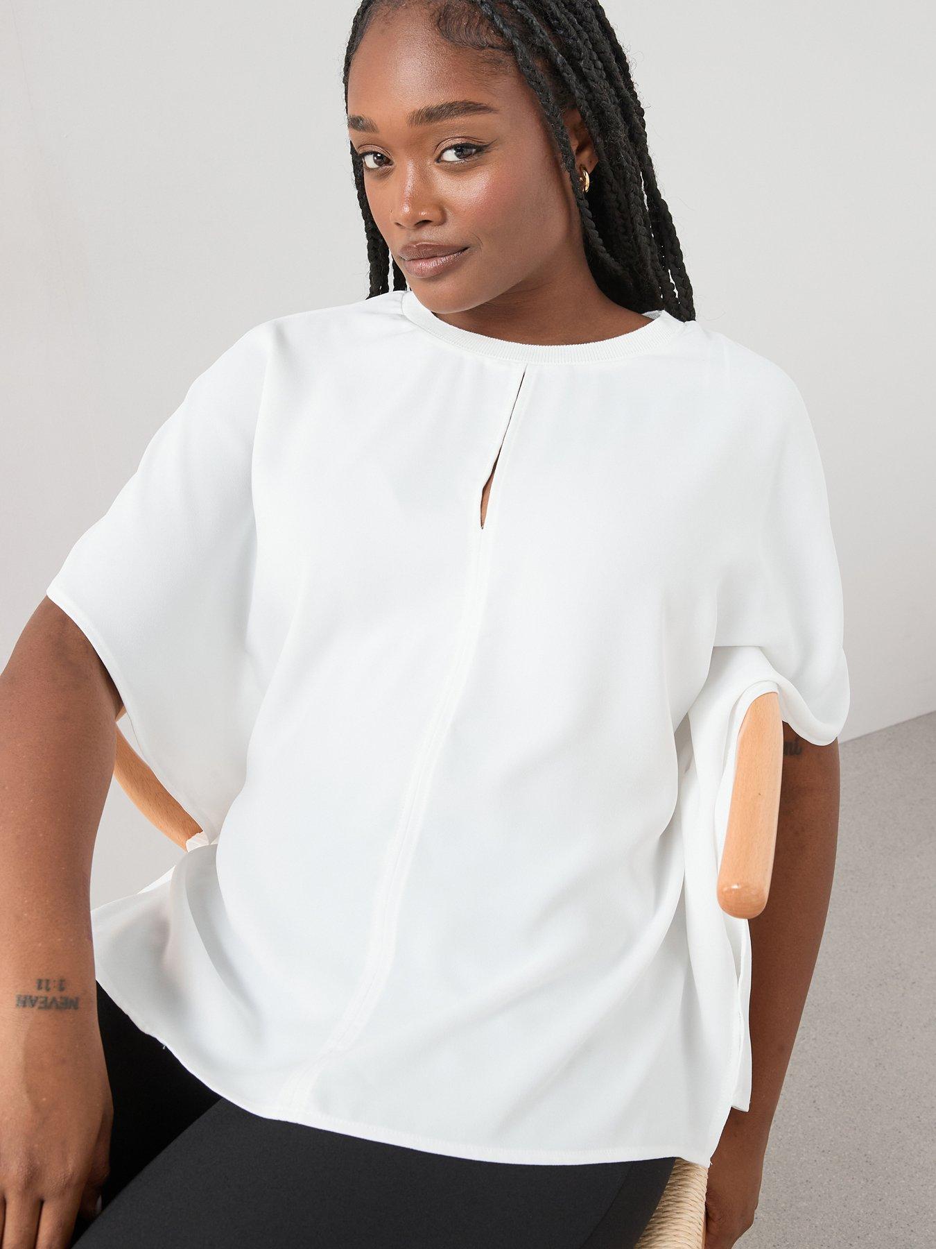 the-very-collection-curve-batwing-sleeve-blousedetail