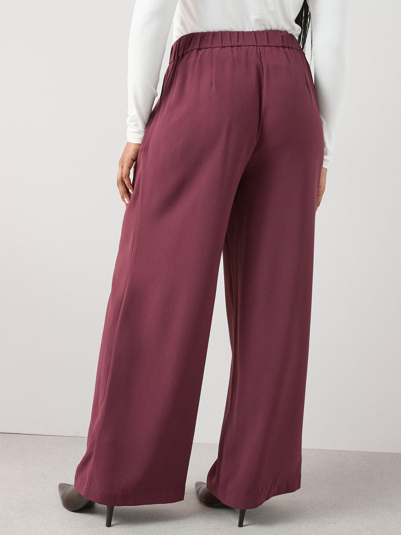 the-very-collection-curve-elasticated-waist-wide-leg-trouser-co-ord-purplestillFront