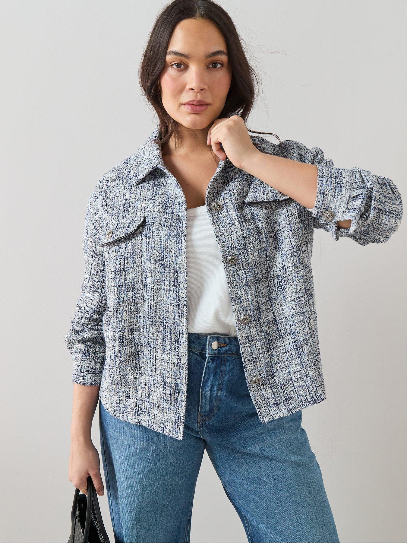 the-very-collection-curve-boucle-jacket-bluefront