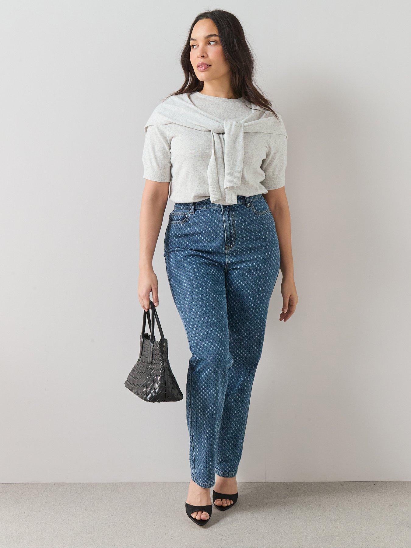 the-very-collection-curve-textured-striaght-leg-jeanback