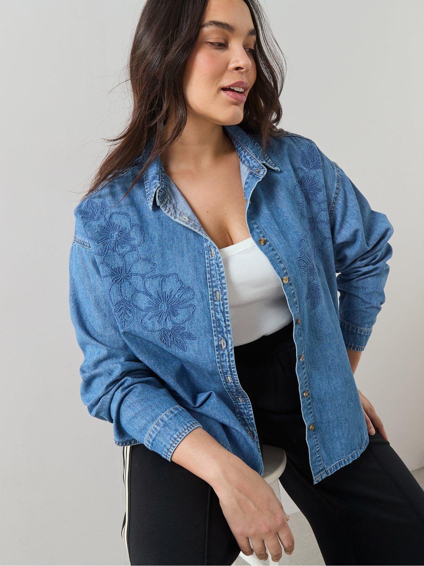 the-very-collection-embroidered-denim-shirt-mid-washoutfit