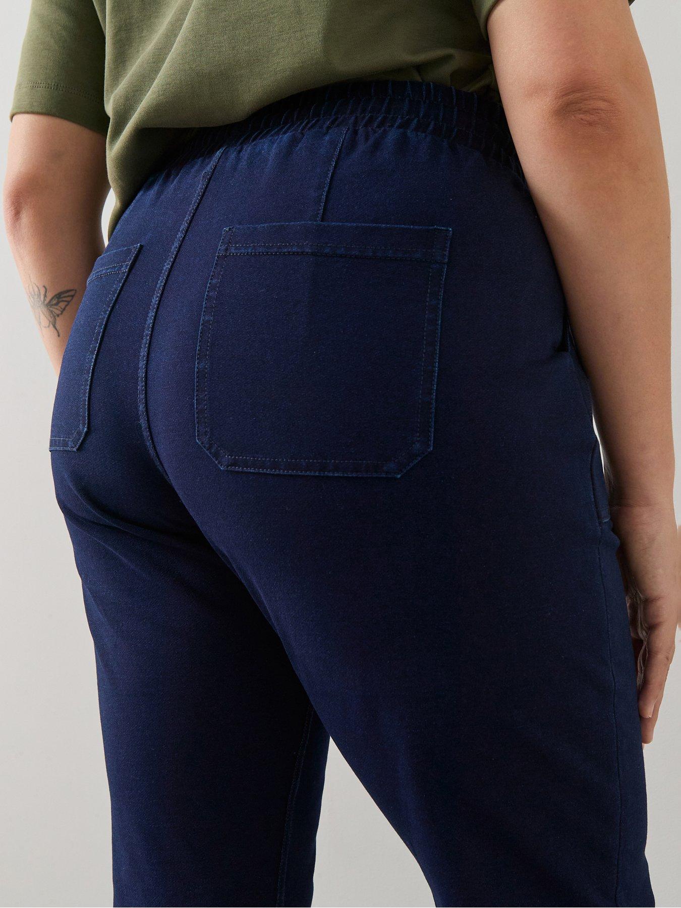 Image 4 of 7 of The Very Collection Curve Stretch Comfort Straight Leg Jean