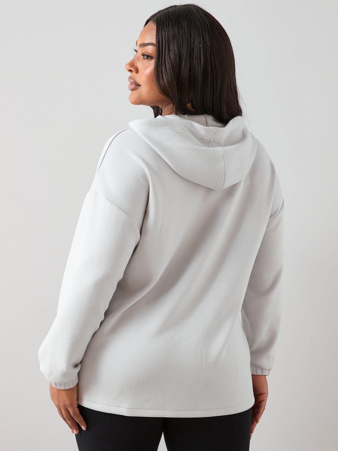 Image 2 of 6 of The Very Collection Curve Soft Touch Zip Hoodie