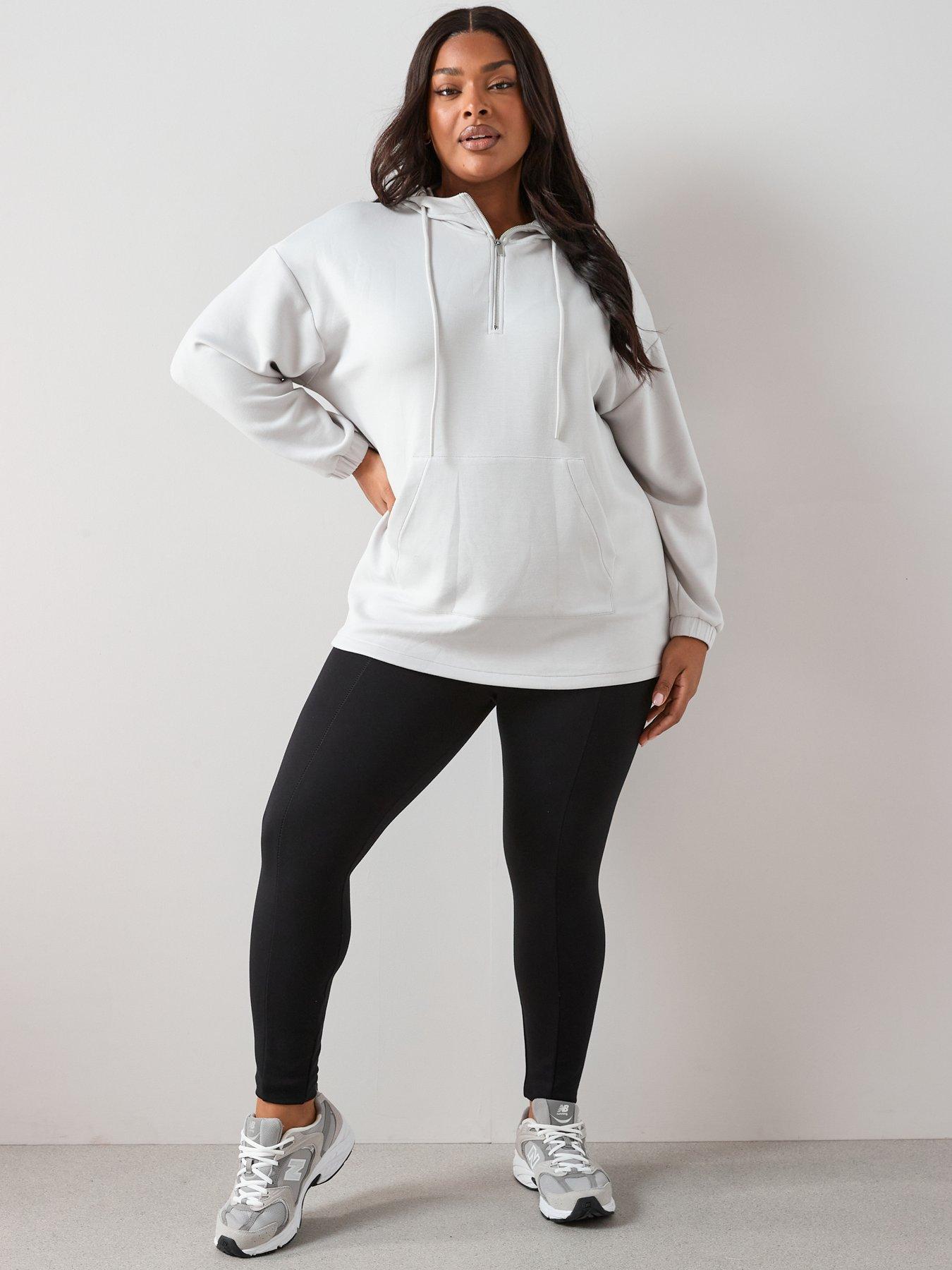 Image 3 of 6 of The Very Collection Curve Soft Touch Zip Hoodie