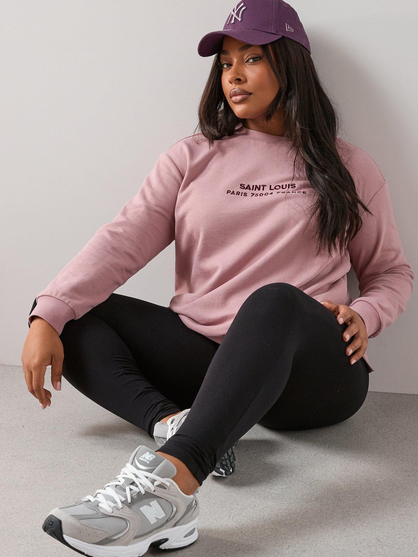Image 6 of 7 of The Very Collection Curve Zip Detail Longline Sweat