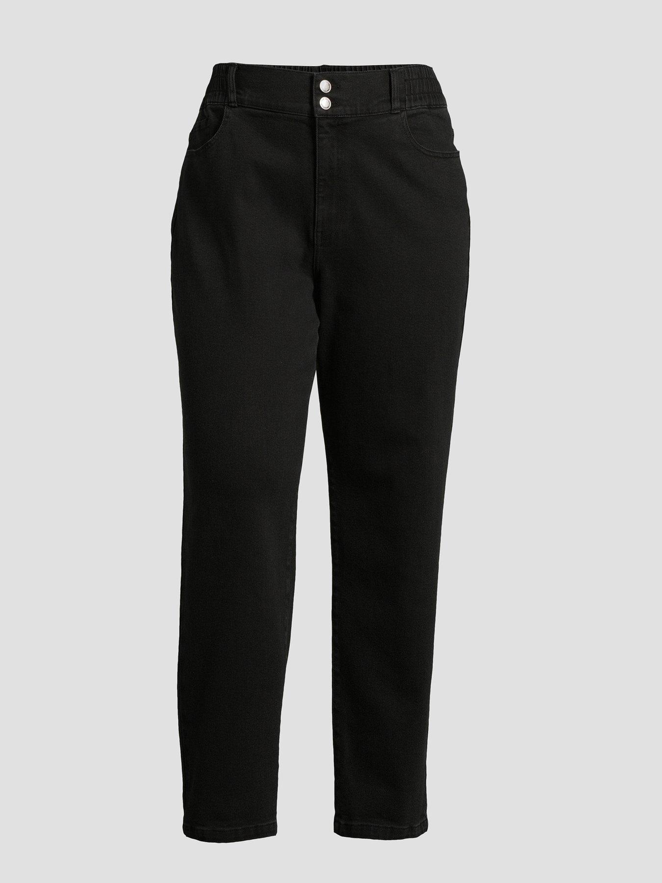 Image 7 of 7 of The Very Collection Curve Elasticated Waist Mom Jean