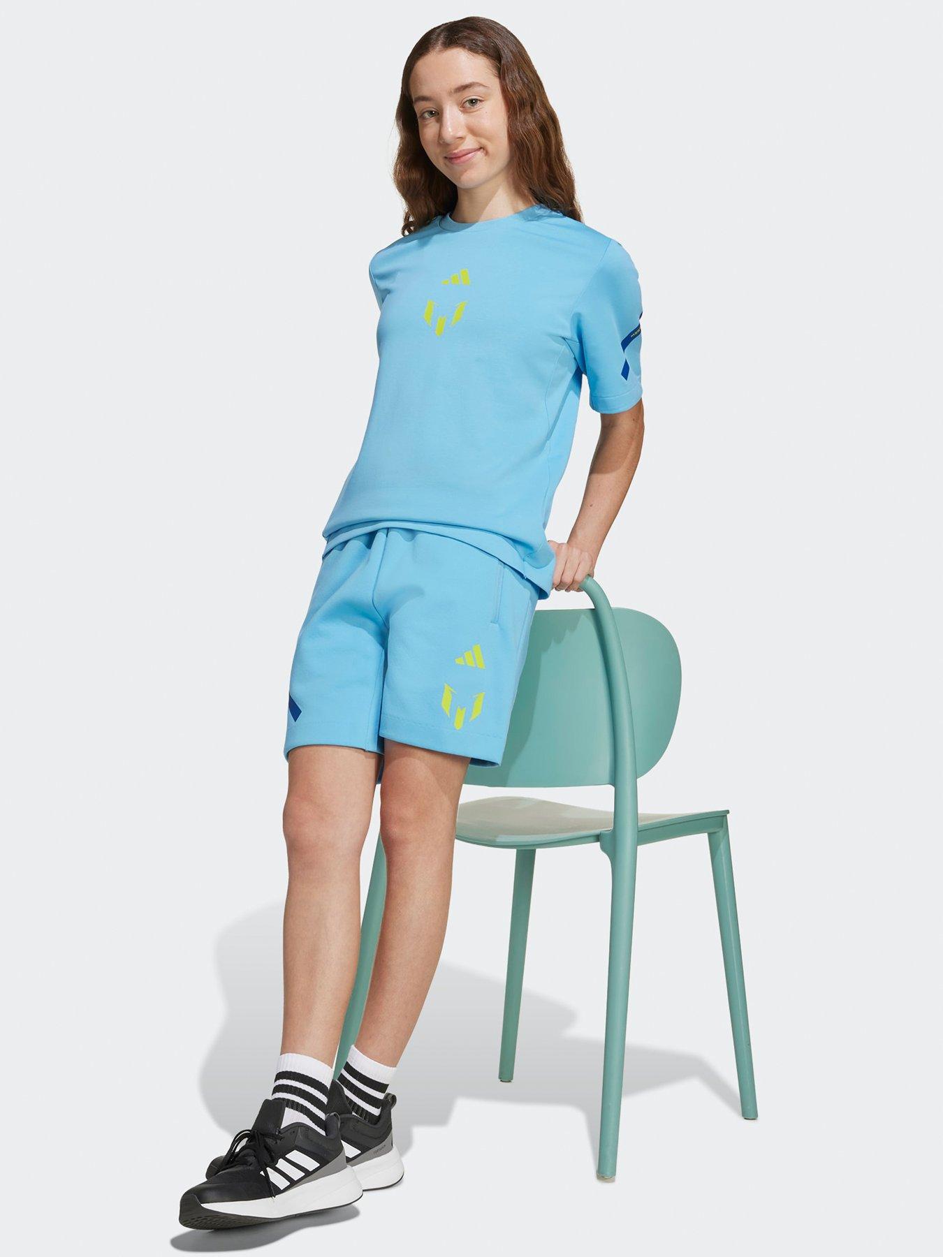 Image 3 of 6 of adidas Junior Messi Zne Short - Blue