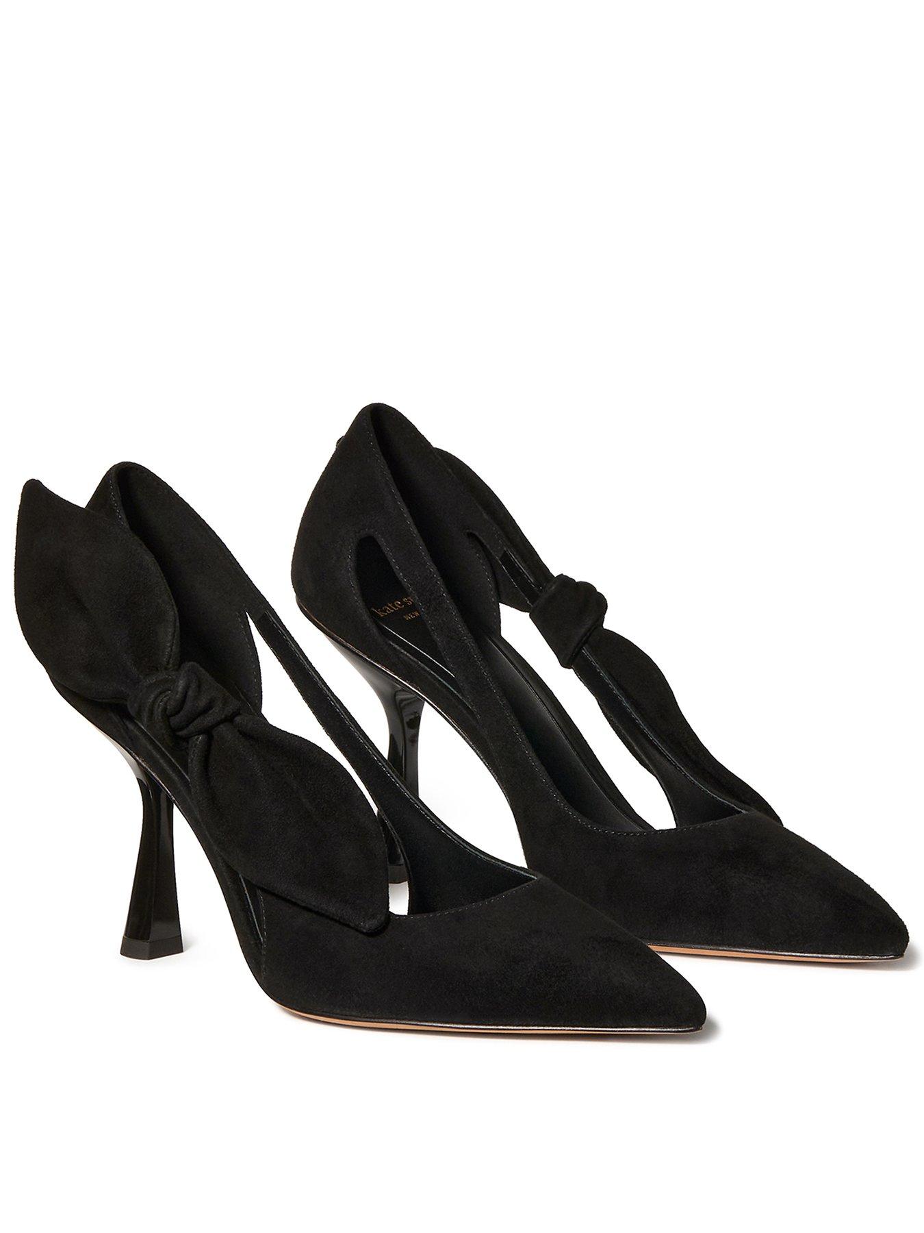 Image 1 of 4 of Kate Spade New York Bunnie Suede Pump - Black