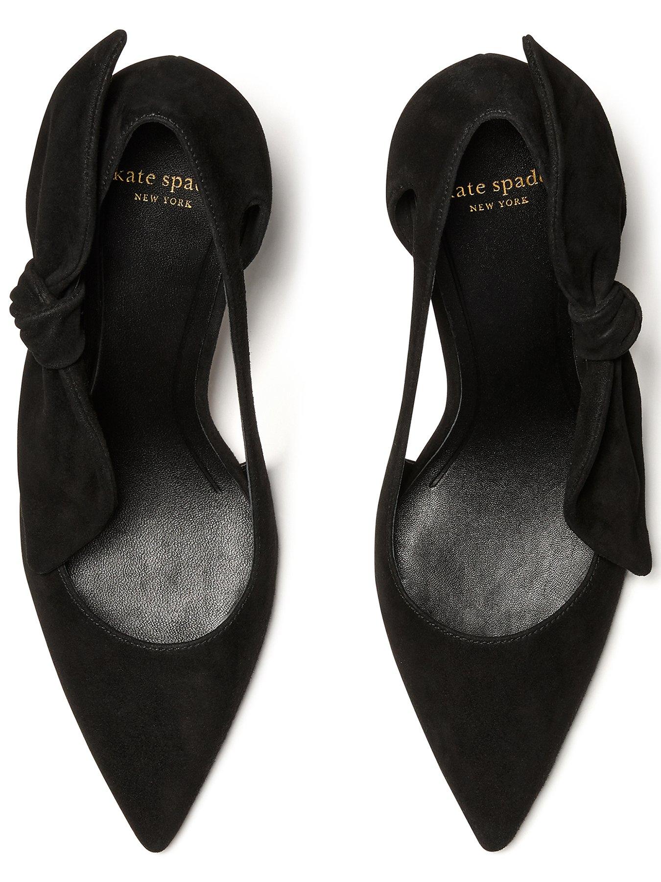 Image 3 of 4 of Kate Spade New York Bunnie Suede Pump - Black