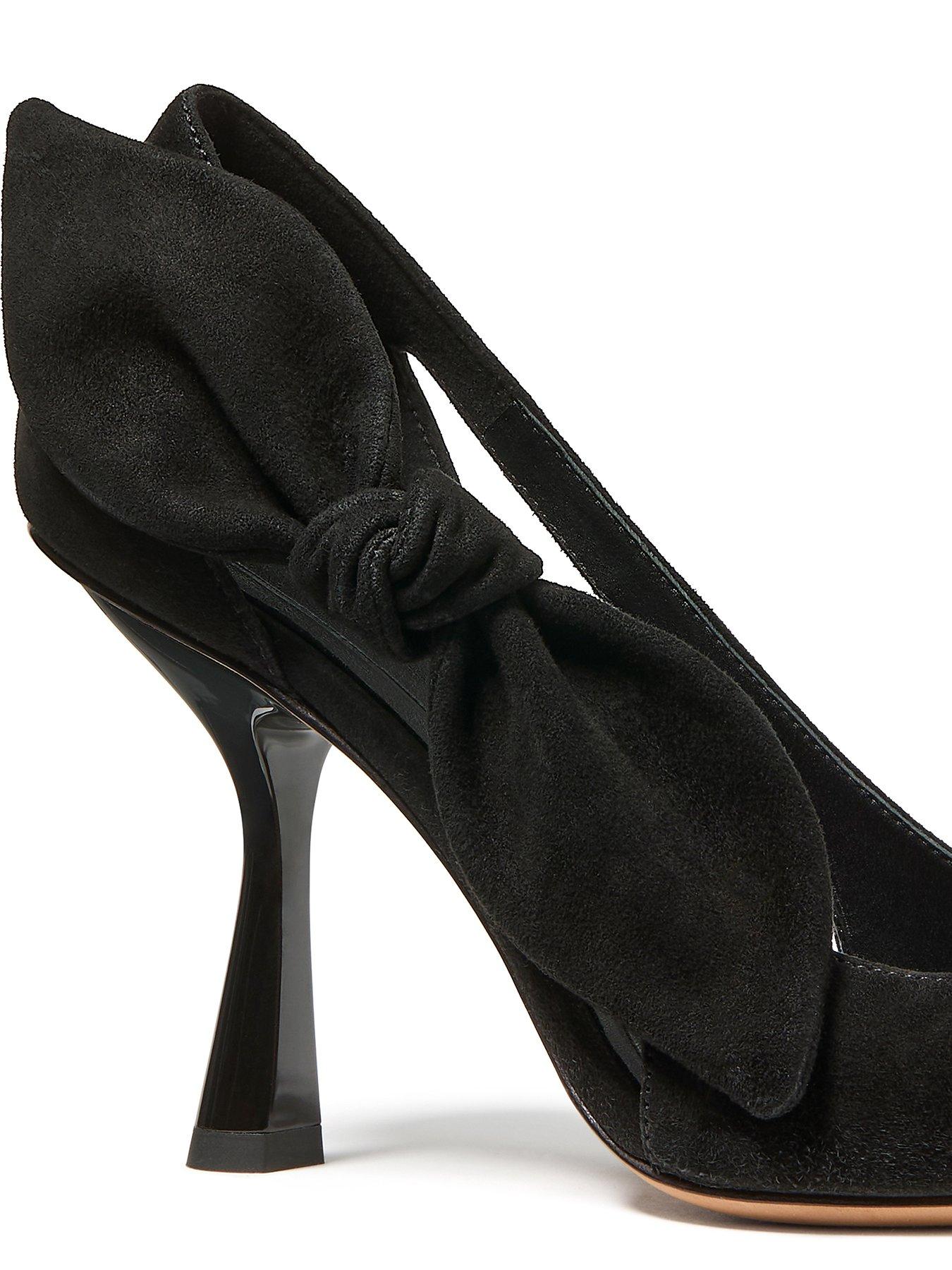 Image 4 of 4 of Kate Spade New York Bunnie Suede Pump - Black