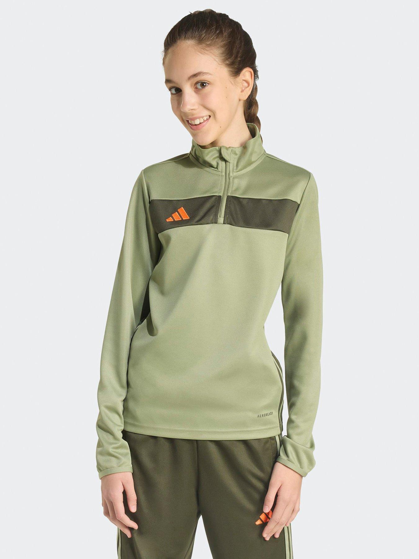 adidas Junior Tiro Essentials Track Top - Green